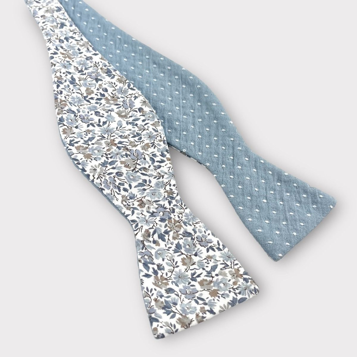 Other Men’s Dusty Blue Reversible Bow Tie Size ONE SIZE - 2 Thumbnail