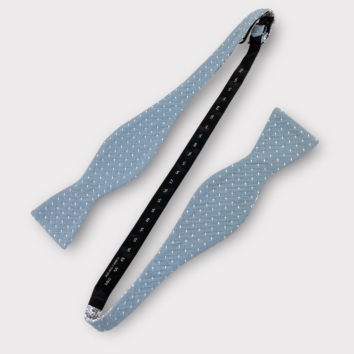 Other Men’s Dusty Blue Reversible Bow Tie Size ONE SIZE - 3 Thumbnail