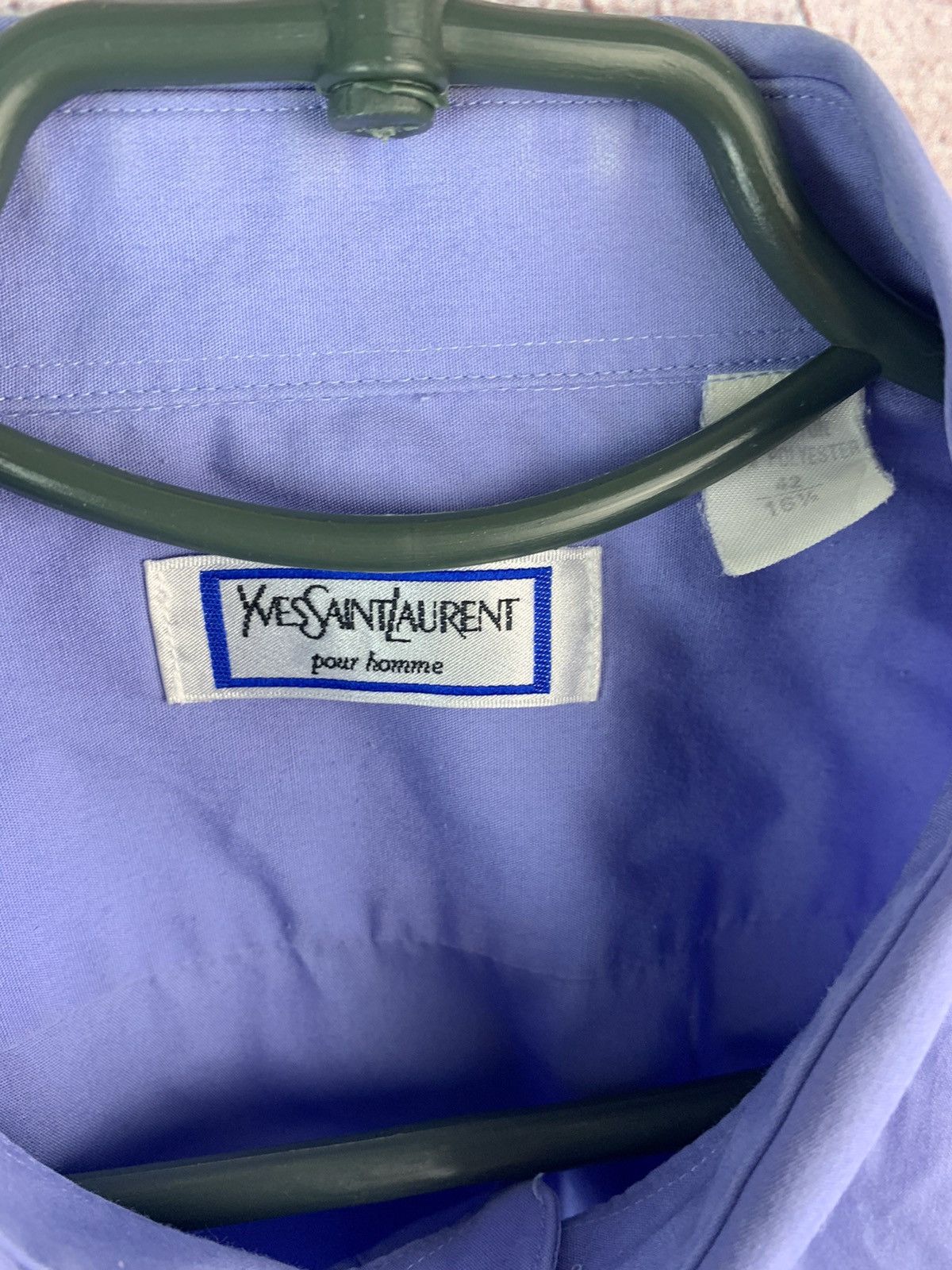 Yves Saint Laurent Vintage YSL Yves Saint Laurent Shirt Size US L / EU 52-54 / 3 - 4 Thumbnail