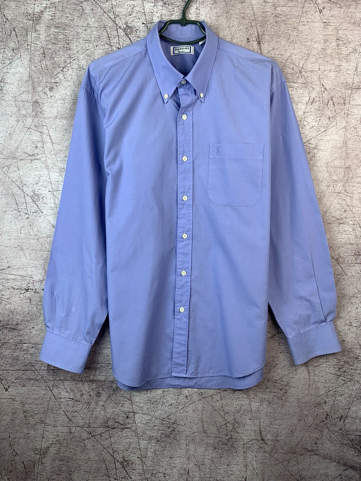 Yves Saint Laurent Vintage YSL Yves Saint Laurent Shirt Size US L / EU 52-54 / 3 - 1 Thumbnail