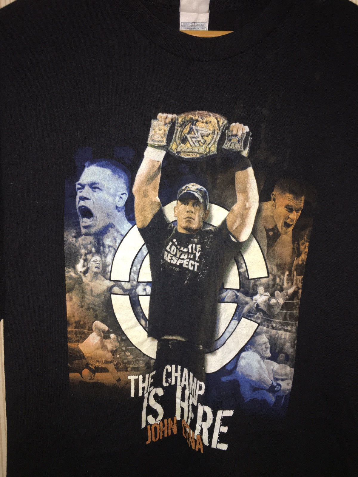 Vintage × WWE Vintage shirt John cena you cant see mee Size US XL / EU 56 / 4 - 2 Thumbnail