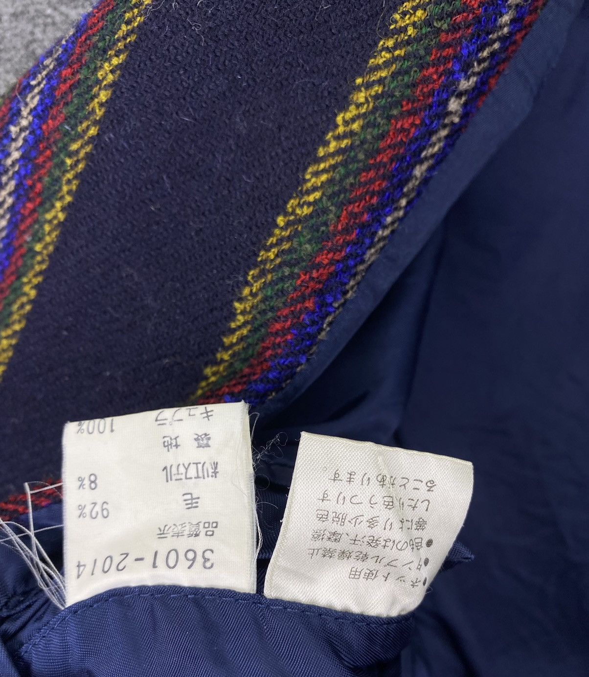 Kenzo Vintage Kenzo Stripes Multicolour Knit’s Coats Wool Jacket Size US M / EU 48-50 / 2 - 6 Thumbnail