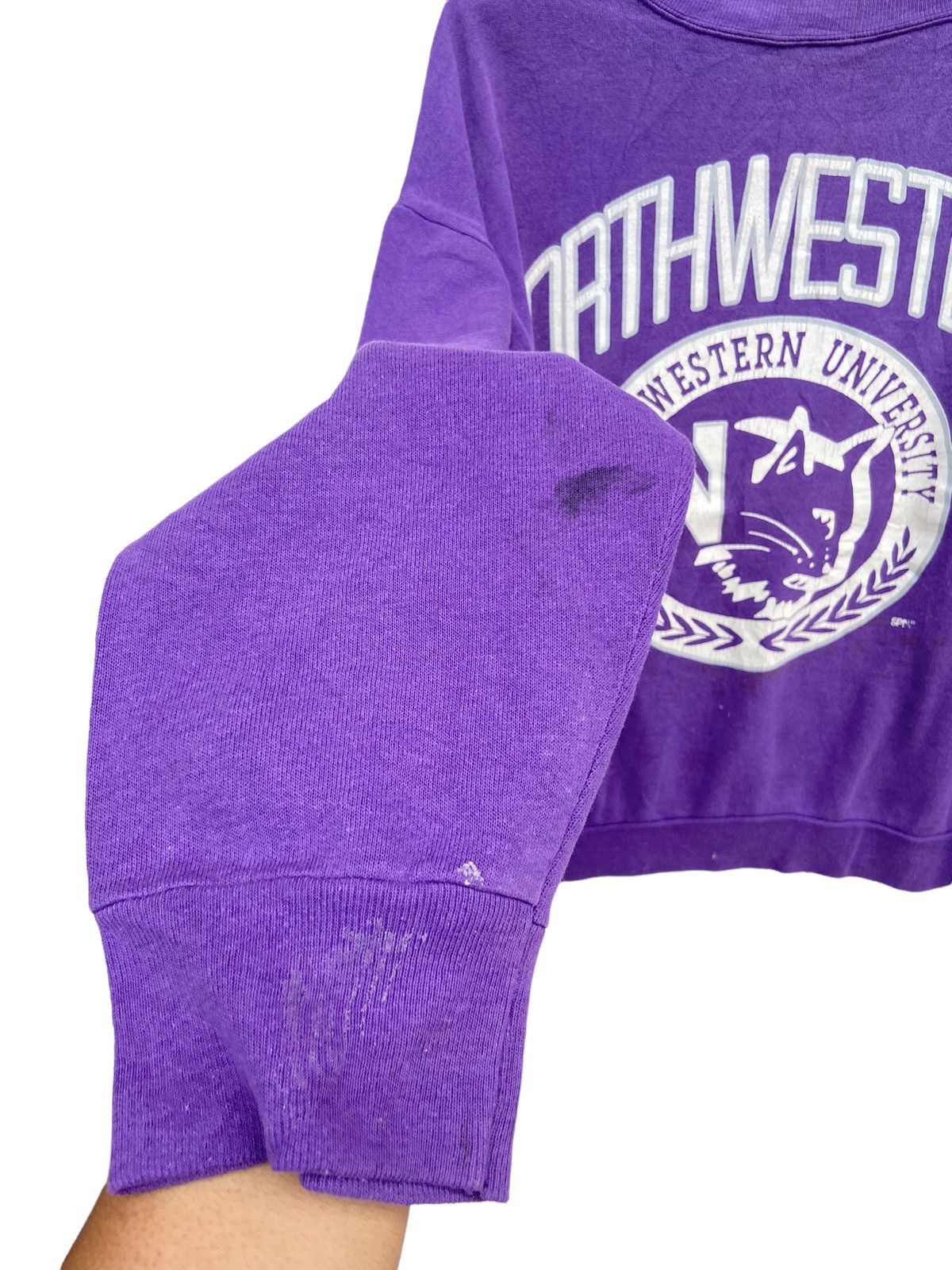 Signal Sport × Vintage Rare!! Vintage Northwestern University Sweatshirt Size US XL / EU 56 / 4 - 6 Thumbnail
