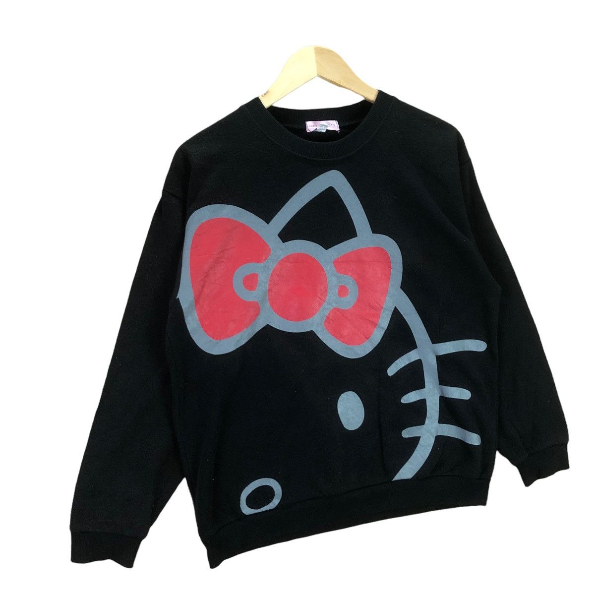 Vintage Vintage Hello Kitty Cartoon Big Logo Sweatshirt Pullover Size US L / EU 52-54 / 3 - 2 Thumbnail