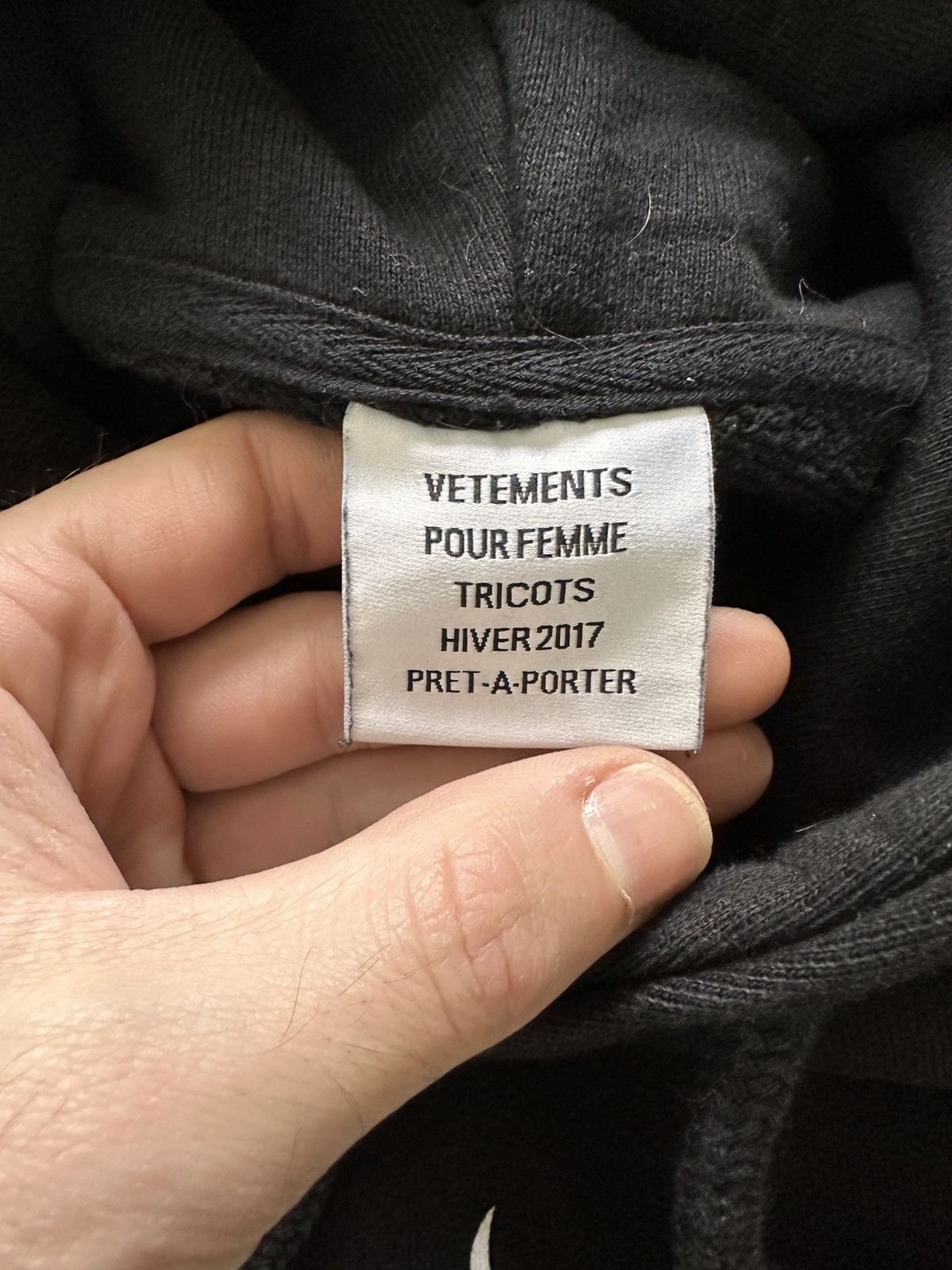 Vetements Tfd total fucking darkness sweatshirt Size S / US 4 / IT 40 - 6 Thumbnail