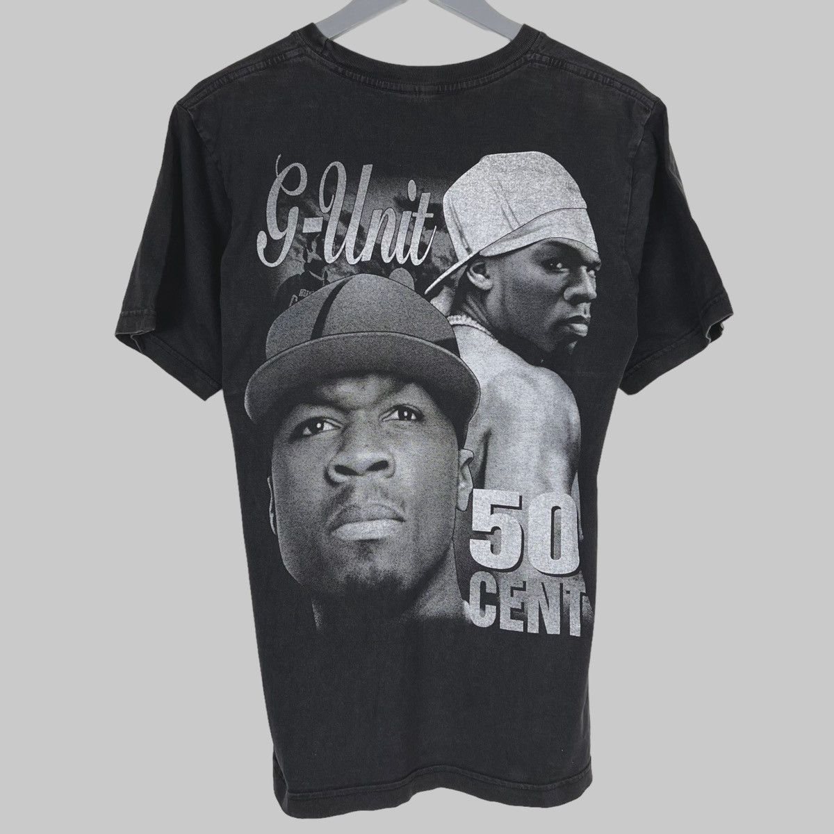 50 Cent Vintage Early 00s 50 Cent G-Unit Euro Rap T Shirt Size US M / EU 48-50 / 2 - 2 Thumbnail
