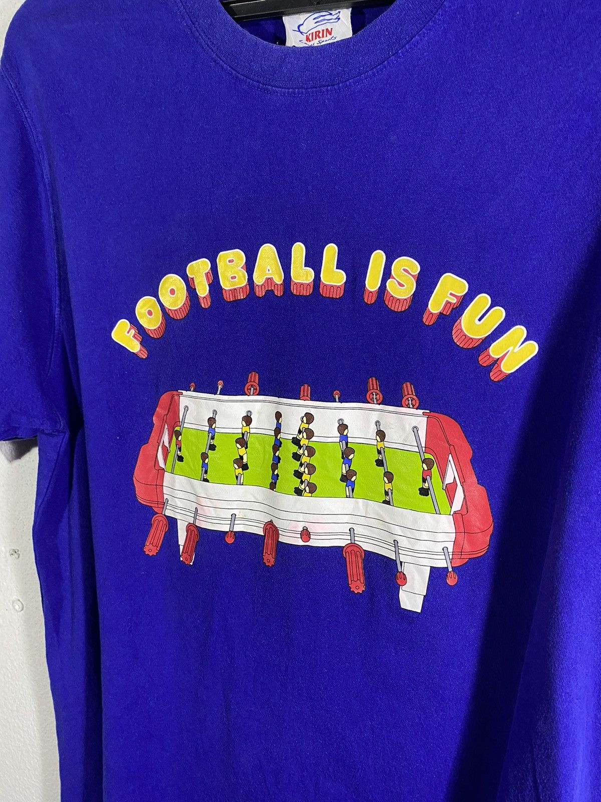 Adidas × Japanese Brand × Vintage vintage adidas kirin football is fun Size US L / EU 52-54 / 3 - 3 Thumbnail