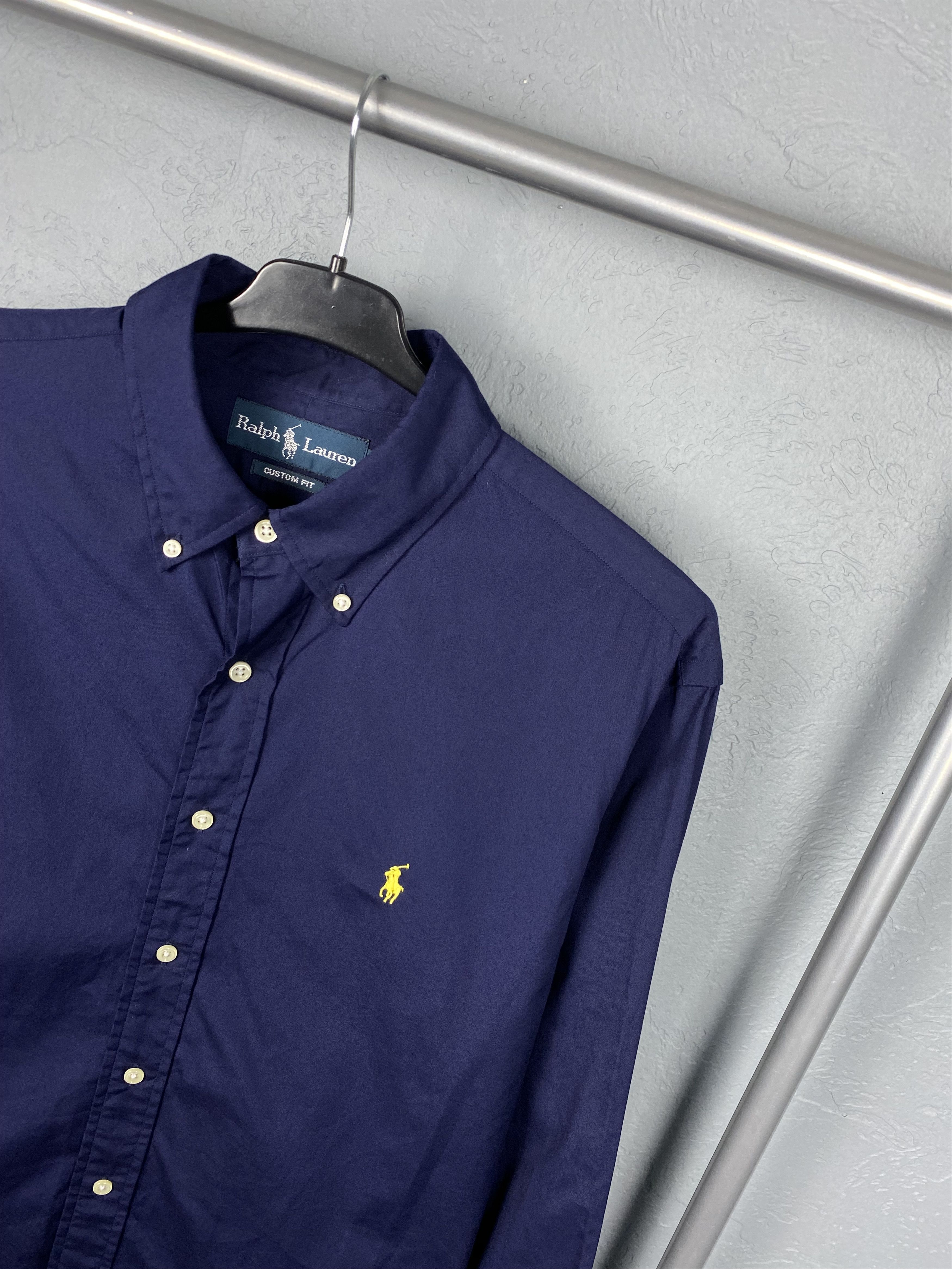 Polo Ralph Lauren × Ralph Lauren × Vintage Polo Ralph Lauren Vintage Mens Shirt Y2K Size US L / EU 52-54 / 3 - 2 Thumbnail