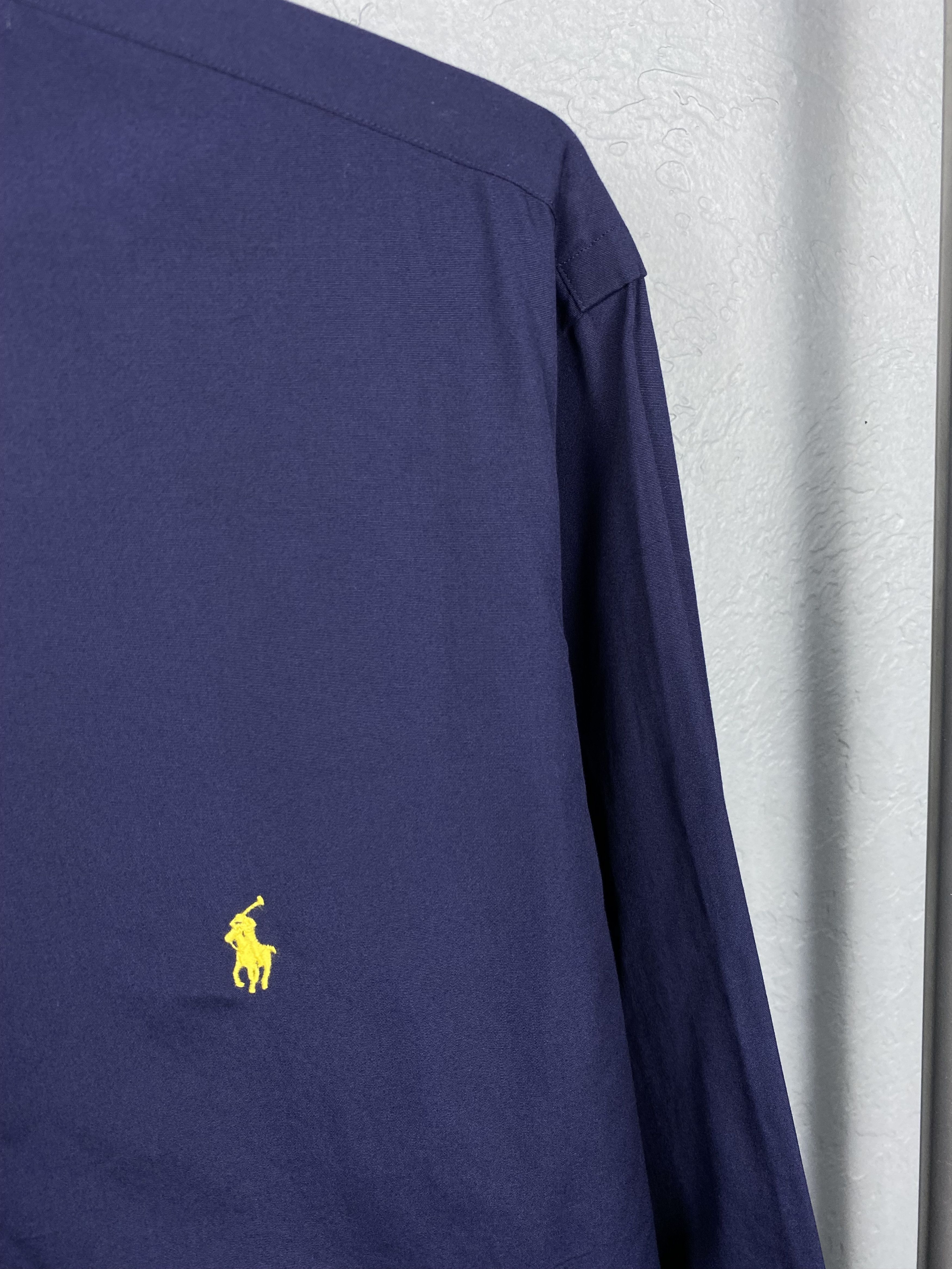 Polo Ralph Lauren × Ralph Lauren × Vintage Polo Ralph Lauren Vintage Mens Shirt Y2K Size US L / EU 52-54 / 3 - 4 Thumbnail