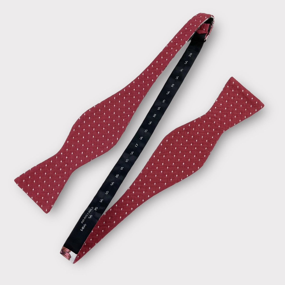 Other Men’s Ruby Red Reversible Bow Tie Size ONE SIZE - 3 Thumbnail