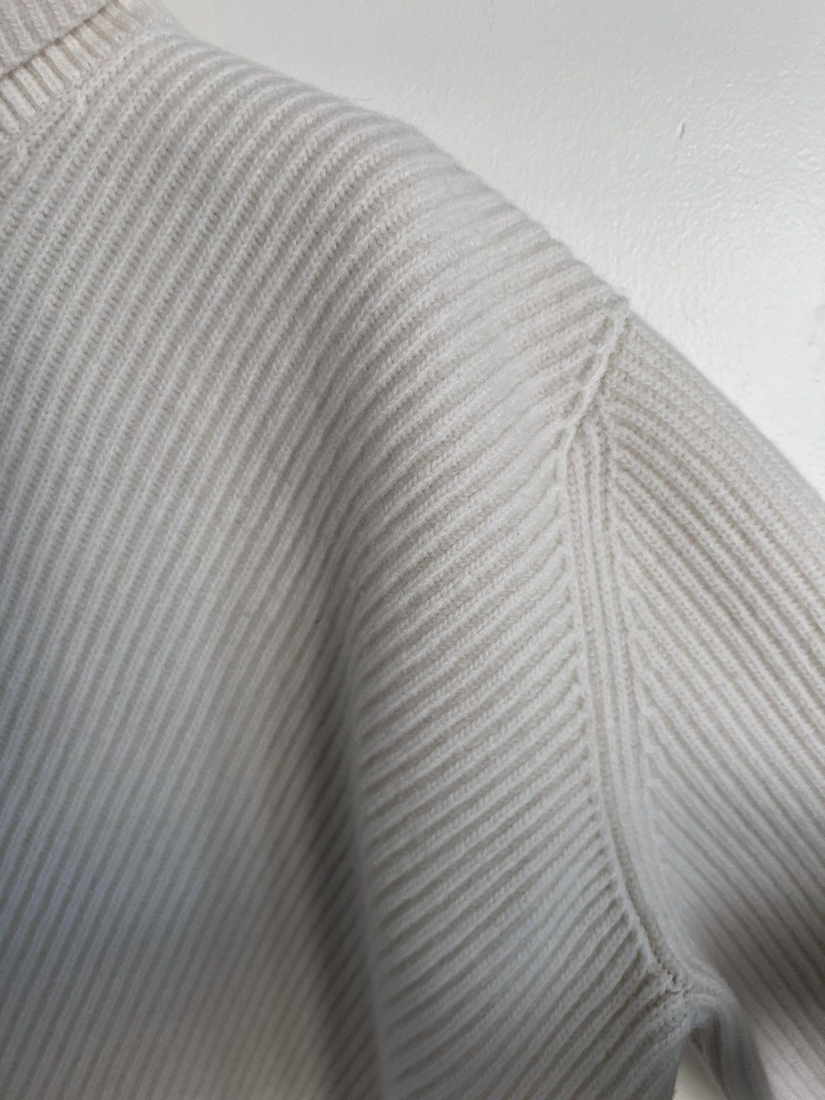 Alexander McQueen $1K+ AW21 mainline asymmetric turtleneck, L, MI Italy Size US L / EU 52-54 / 3 - 10 Thumbnail