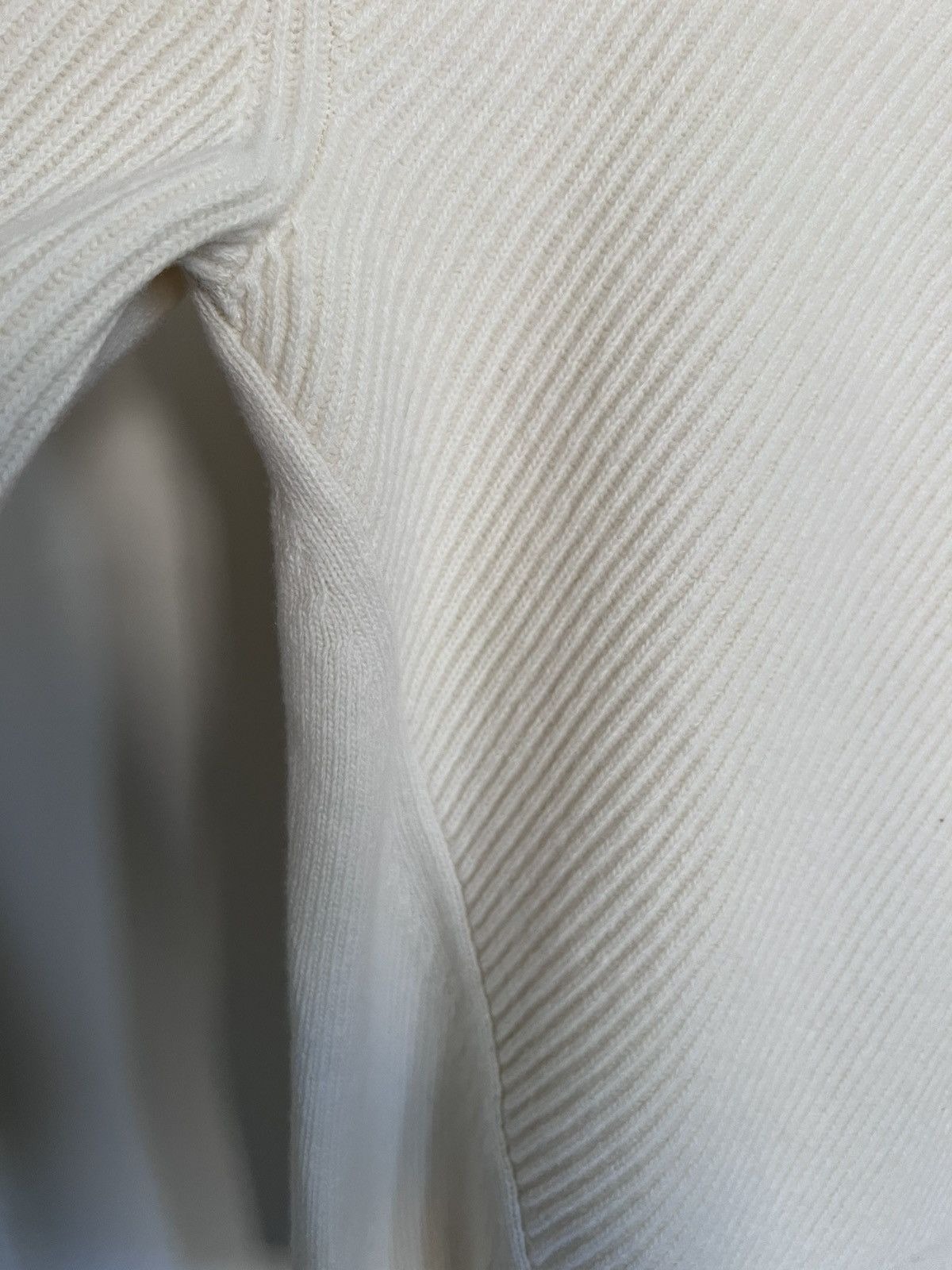 Alexander McQueen $1K+ AW21 mainline asymmetric turtleneck, L, MI Italy Size US L / EU 52-54 / 3 - 8 Thumbnail