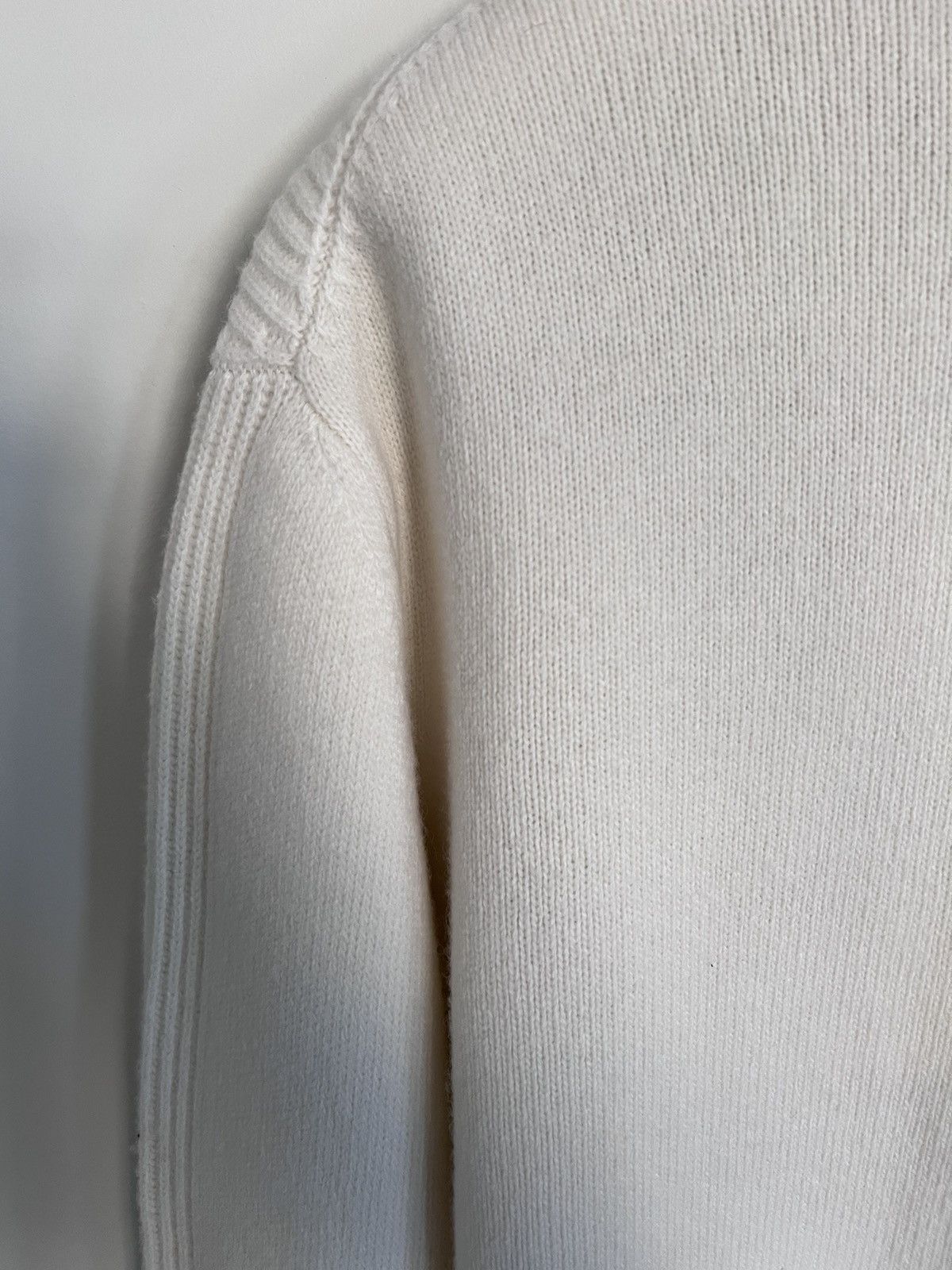 Alexander McQueen $1K+ AW21 mainline asymmetric turtleneck, L, MI Italy Size US L / EU 52-54 / 3 - 14 Thumbnail