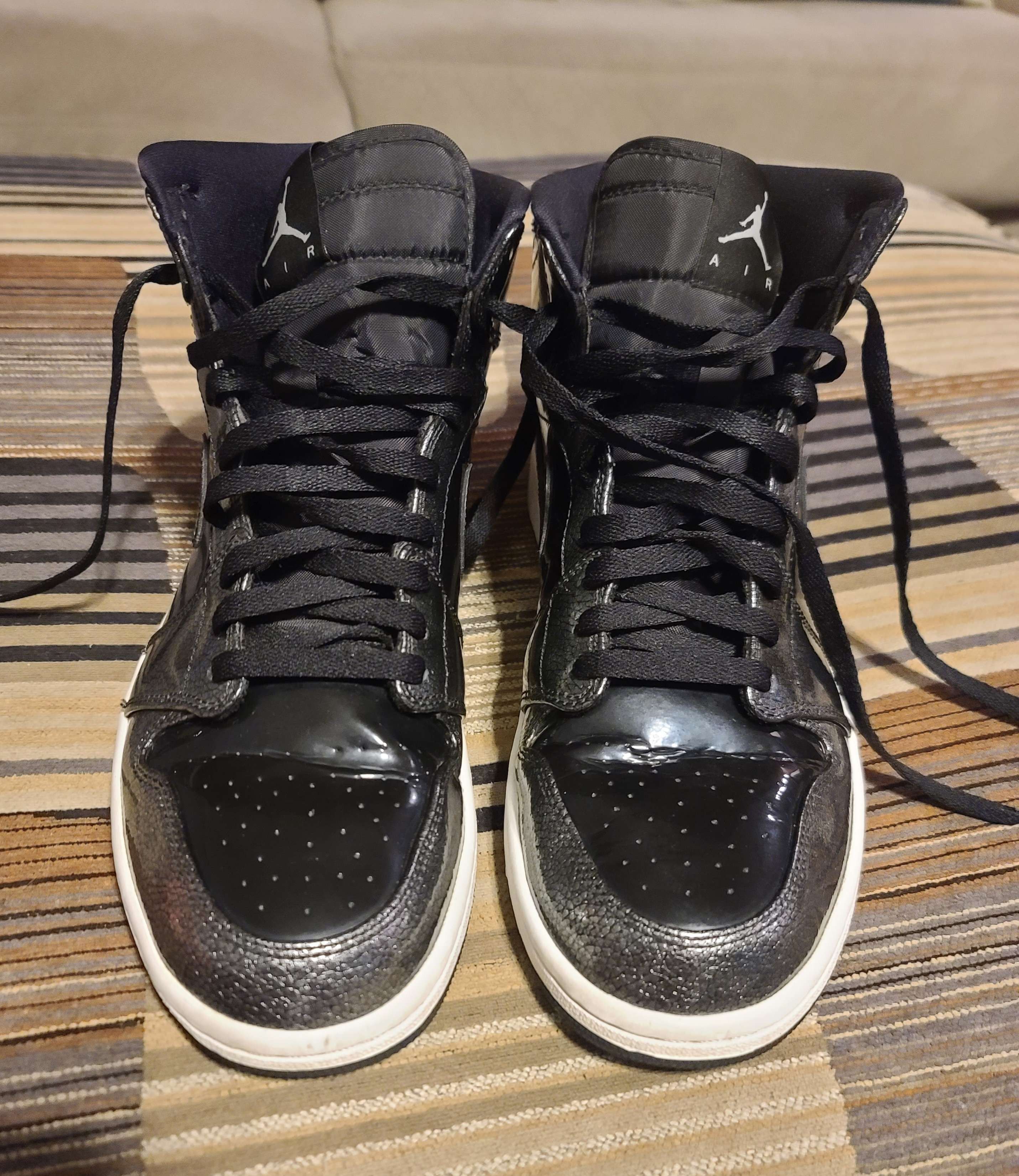Jordan Brand Air Jordan 1 Retro High OG ‘Black Patent’ - Size [11] - $105 Size US 11 / EU 44 - 3 Thumbnail