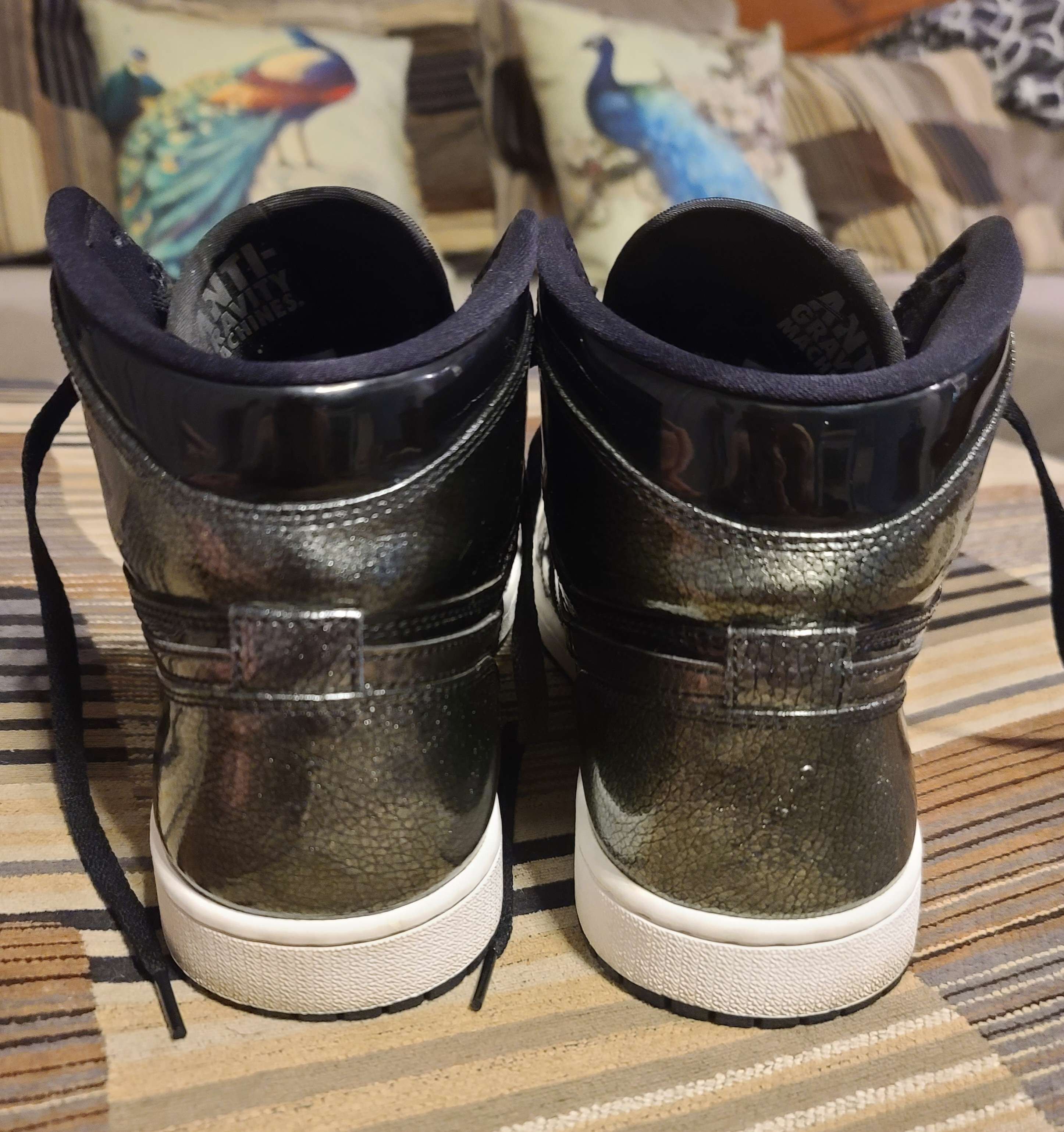 Jordan Brand Air Jordan 1 Retro High OG ‘Black Patent’ - Size [11] - $105 Size US 11 / EU 44 - 4 Thumbnail