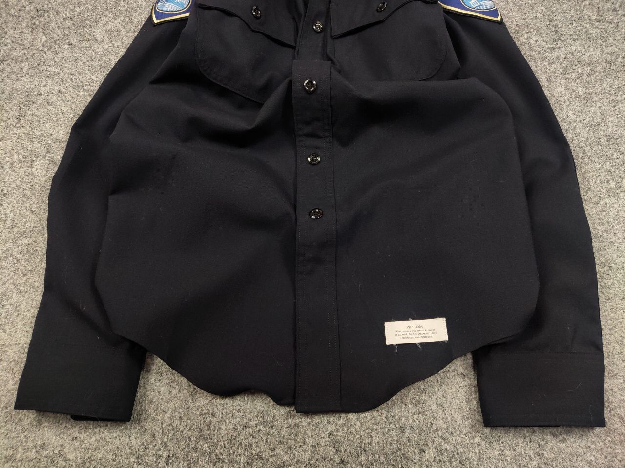 Vintage Vintage 70's Elbeco Olympia Police Uniform Button Zip Shirt Size US XL / EU 56 / 4 - 19 Thumbnail