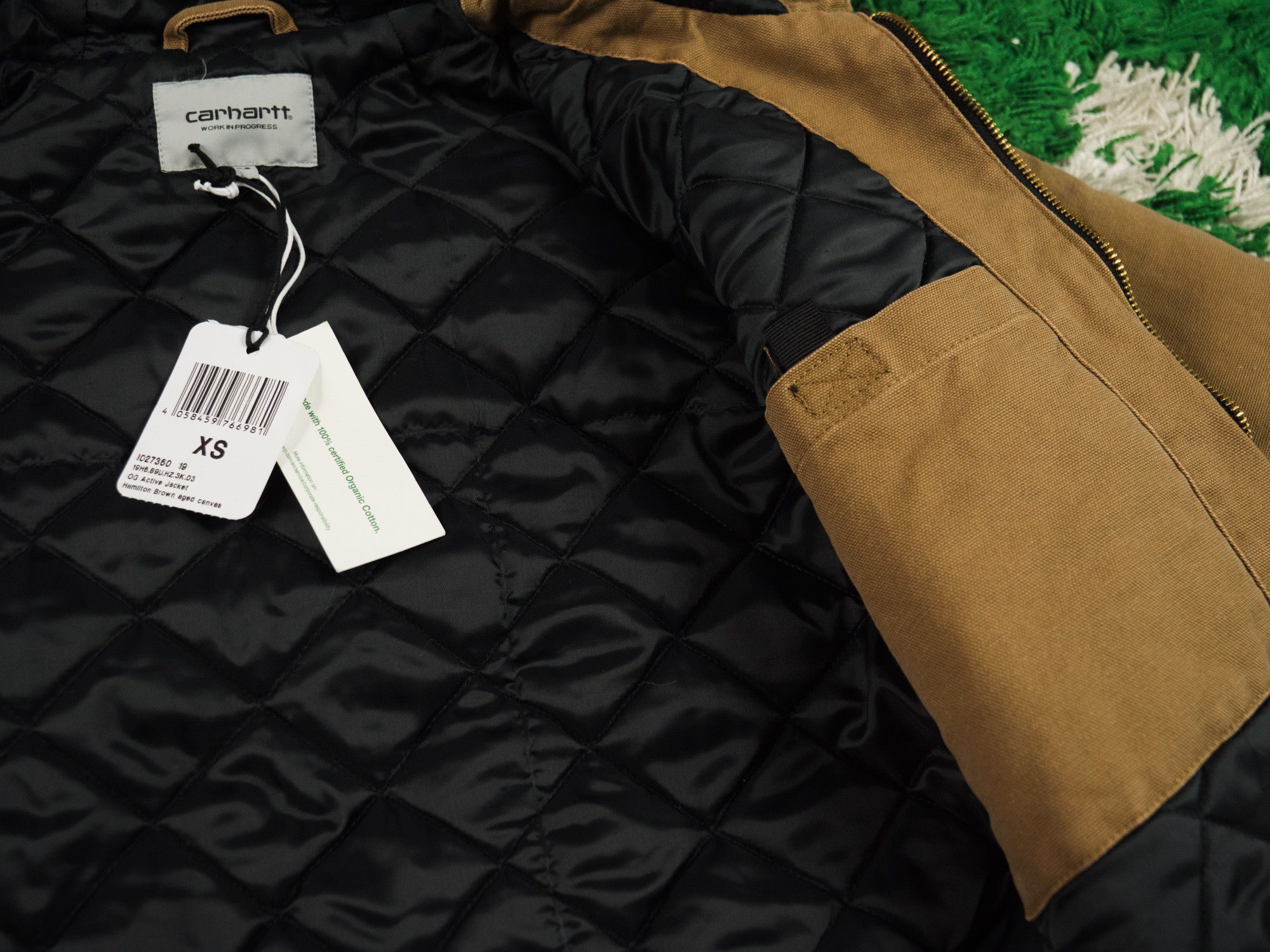 Carhartt × Carhartt Wip Carhartt WIP OG Active Jacket Hamilton Brown Washed Detroit Size US XS / EU 42 / 0 - 12 Thumbnail