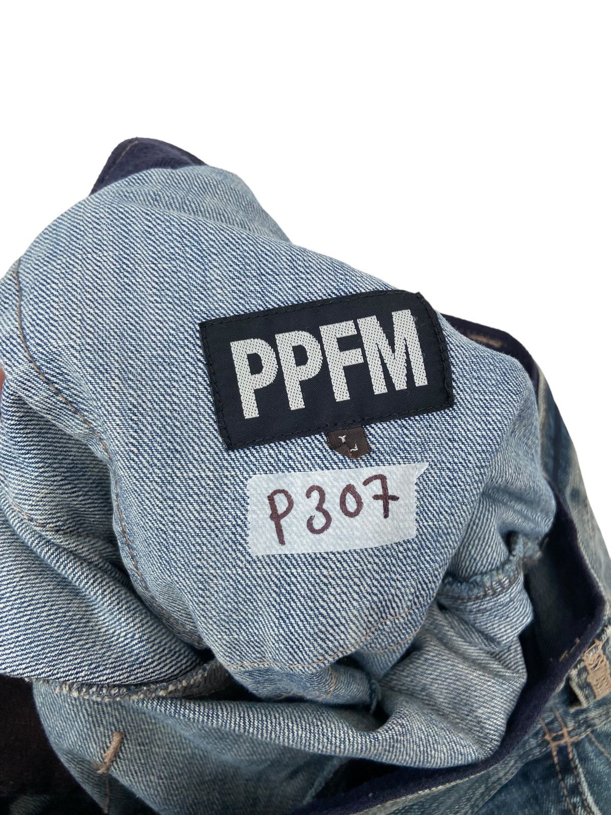 PPFM Rare!! PPFM Distressed Zipper Style Pant Size US 33 - 14 Thumbnail