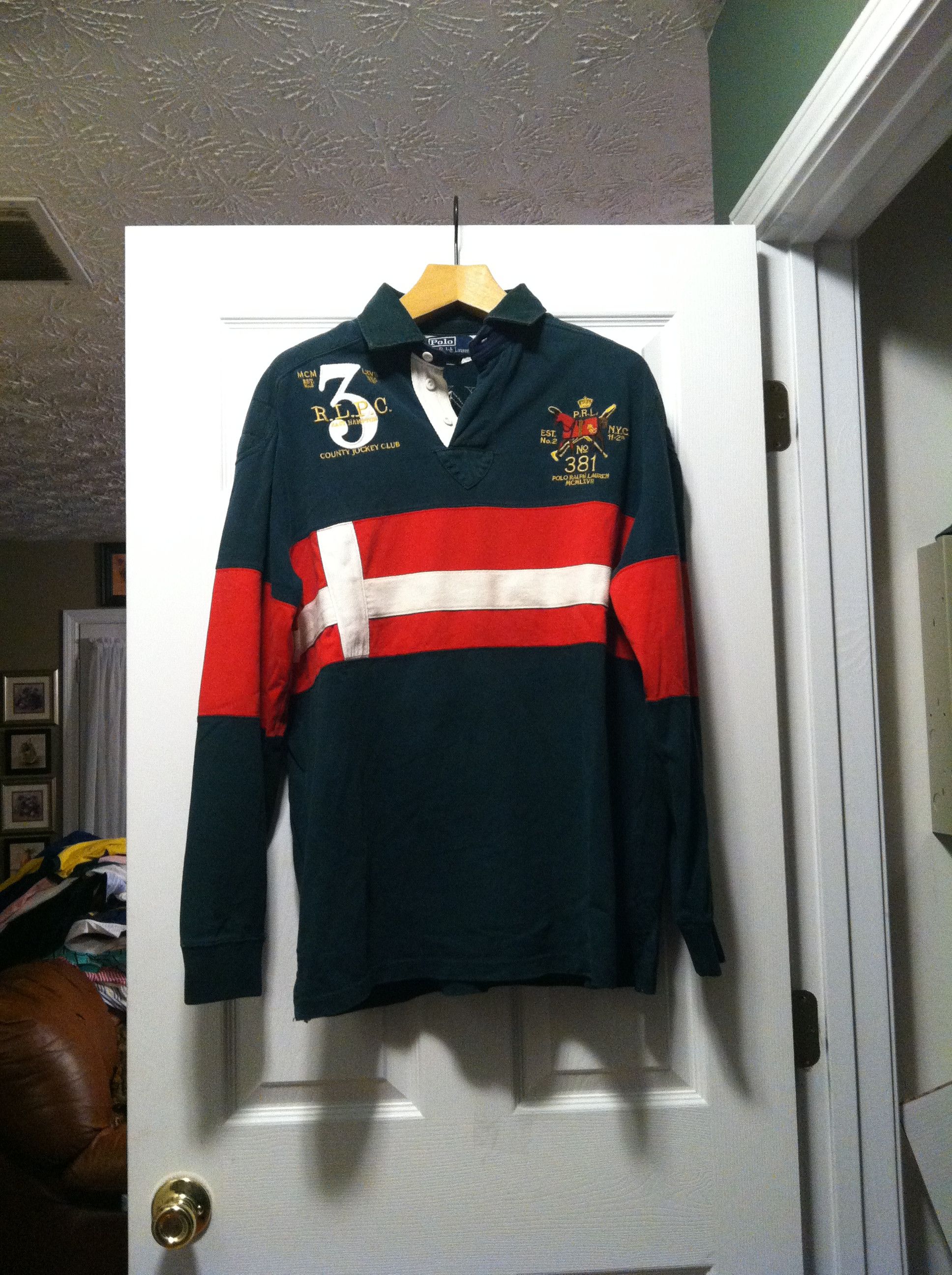 POLO RALPH LAUREN MENS POLO SHIRT SIZE: L