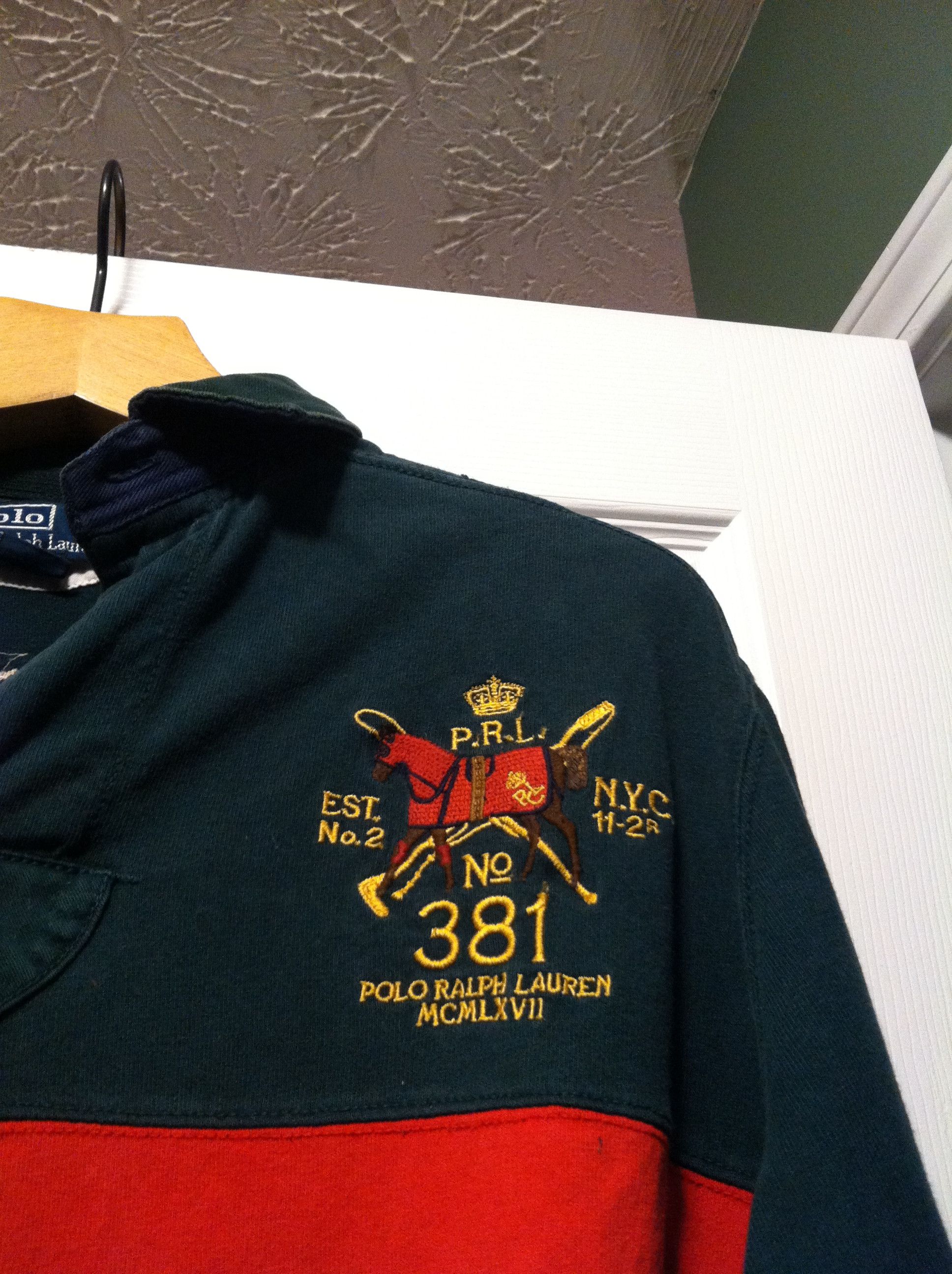 POLO RALPH LAUREN MENS POLO SHIRT SIZE: L