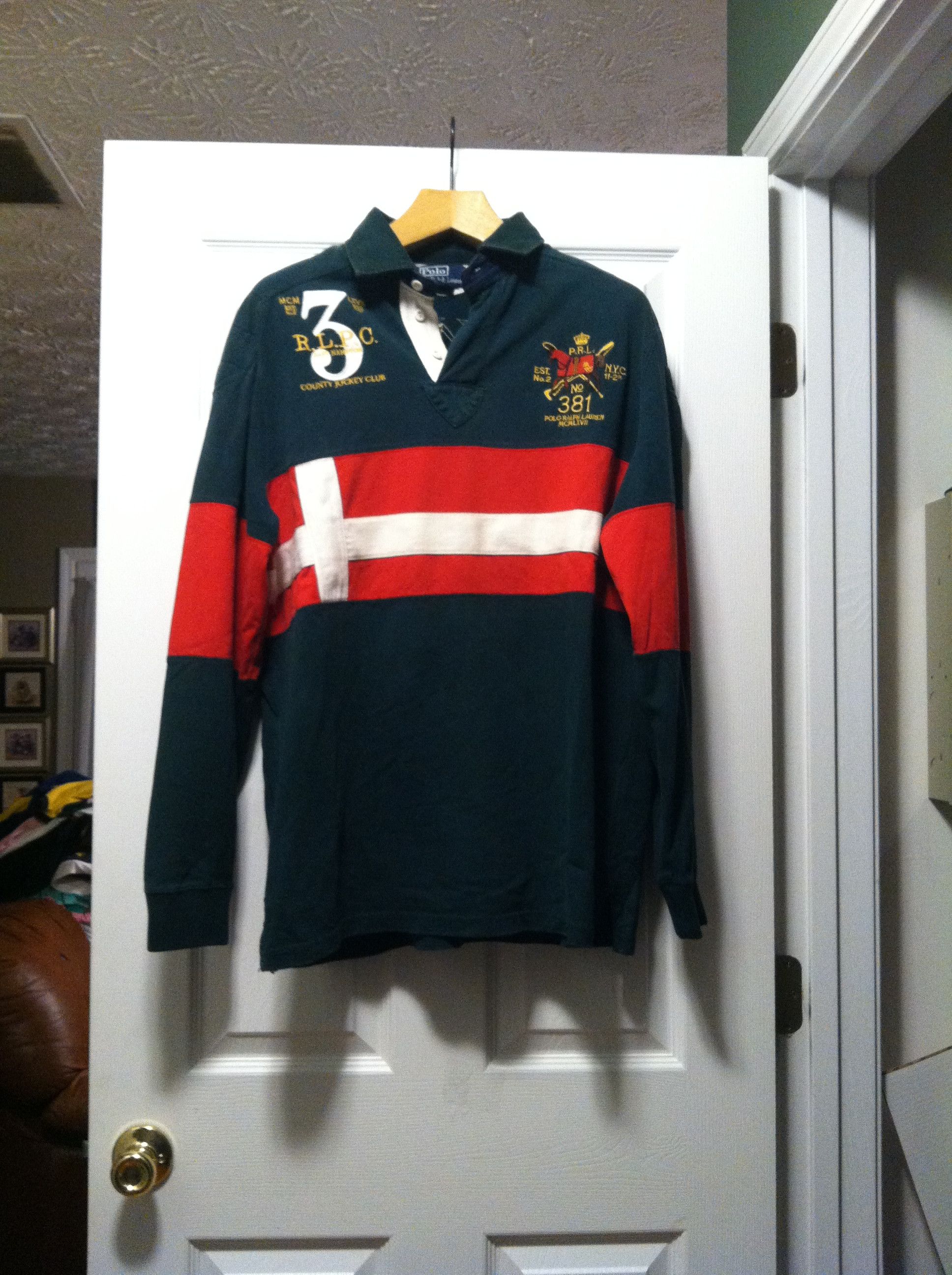 POLO RALPH LAUREN MENS POLO SHIRT SIZE: L