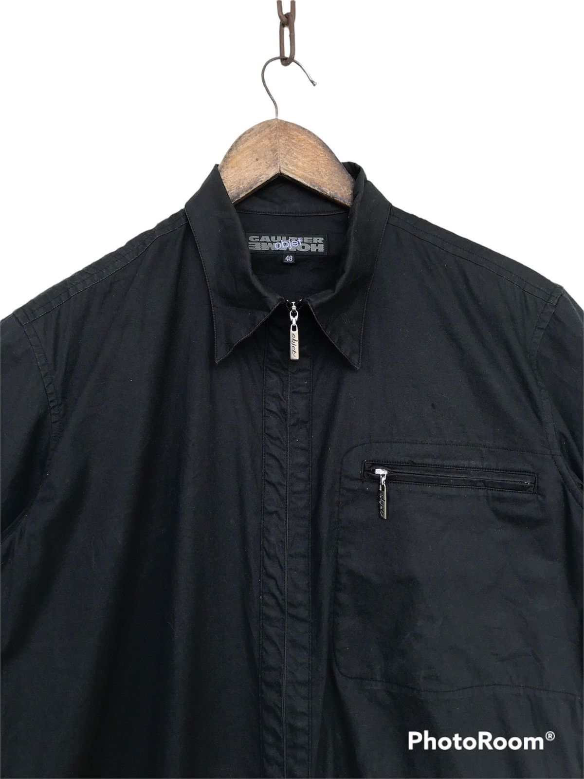 Gaultier Homme Objet 💥FinalDrop💥Vintage Jean Paul Gaultier Zip Shirt Size US M / EU 48-50 / 2 - 2 Thumbnail