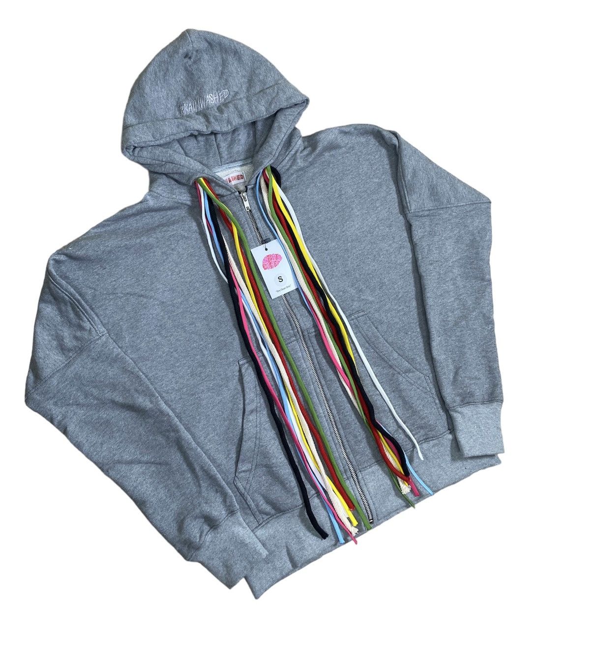 20471120 × Japanese Brand × PHENOMENON Brainwashed multi cord zip hoodie Size US XXL / EU 58 / 5 - 2 Thumbnail