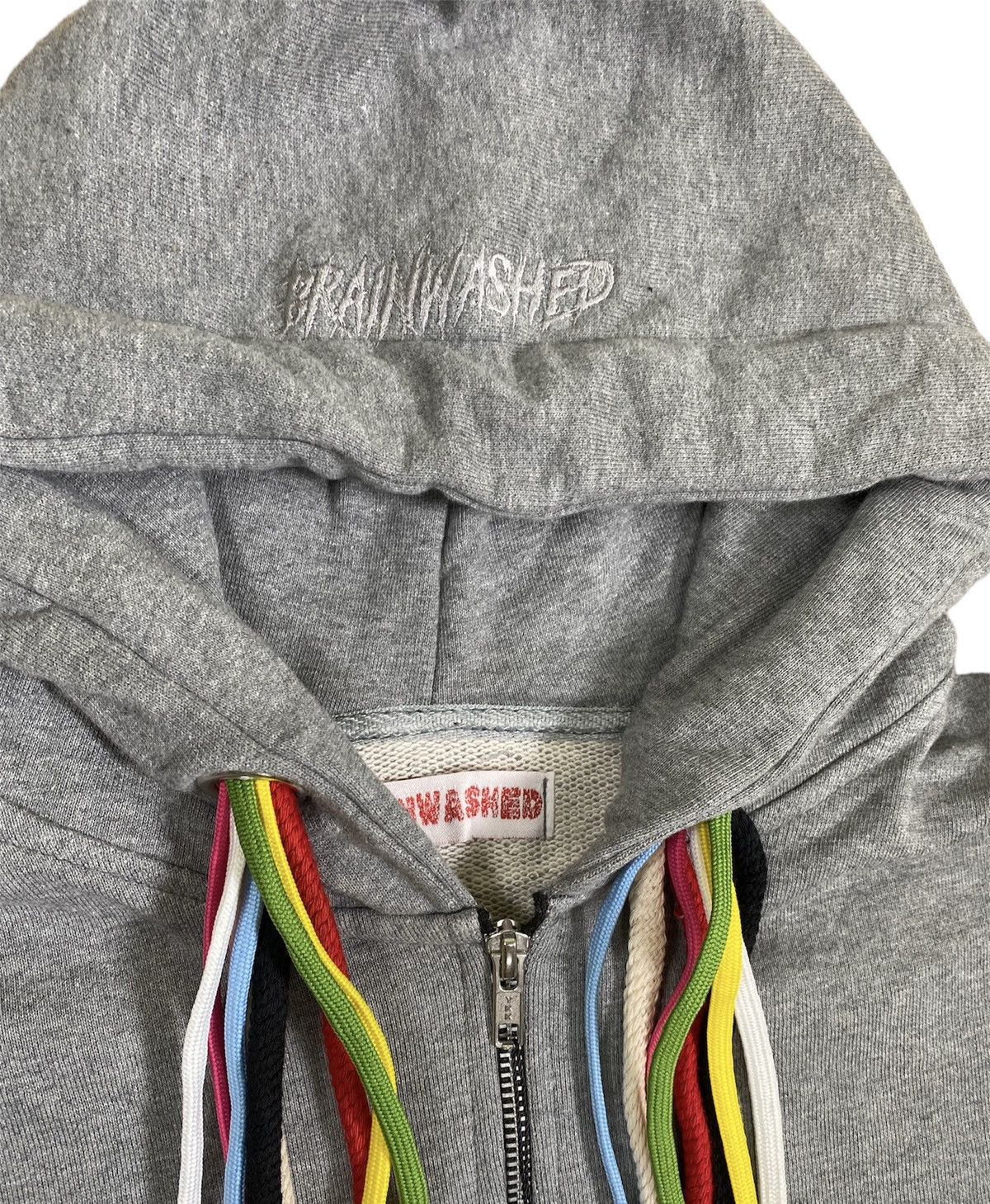 20471120 × Japanese Brand × PHENOMENON Brainwashed multi cord zip hoodie Size US XXL / EU 58 / 5 - 3 Thumbnail