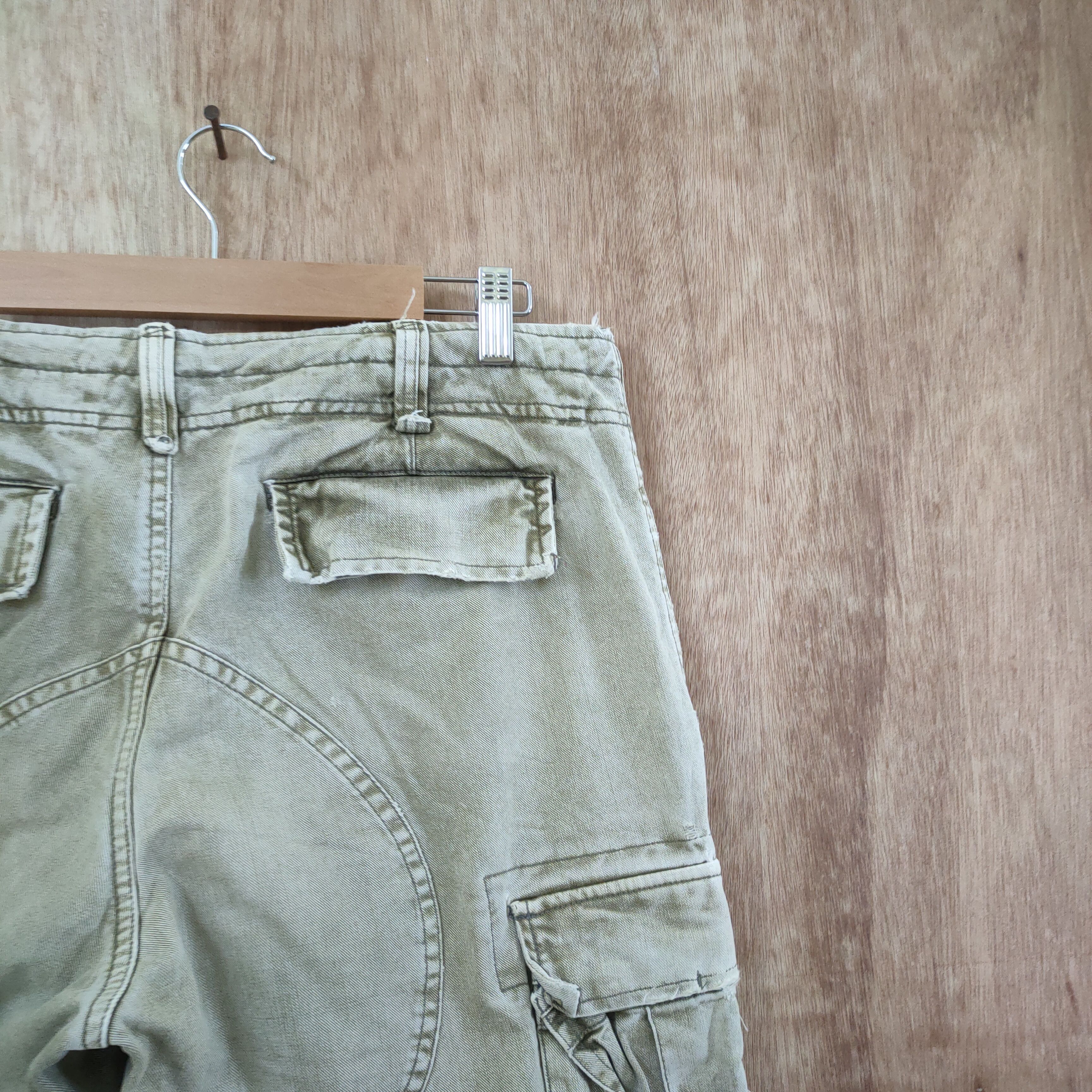 Japanese Brand VINTAGE THE SUIT FADED BONDAGE CARGO PANTS Size US 34 / EU 50 - 19 Thumbnail