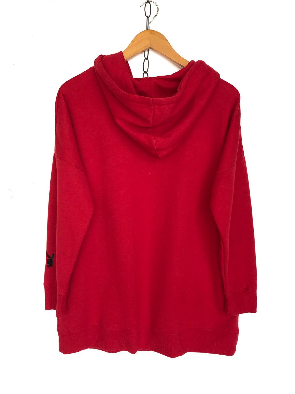 Playboy Playboy Box Logo Hoodie Pullover Jumper Size M / US 6-8 / IT 42-44 - 6 Thumbnail