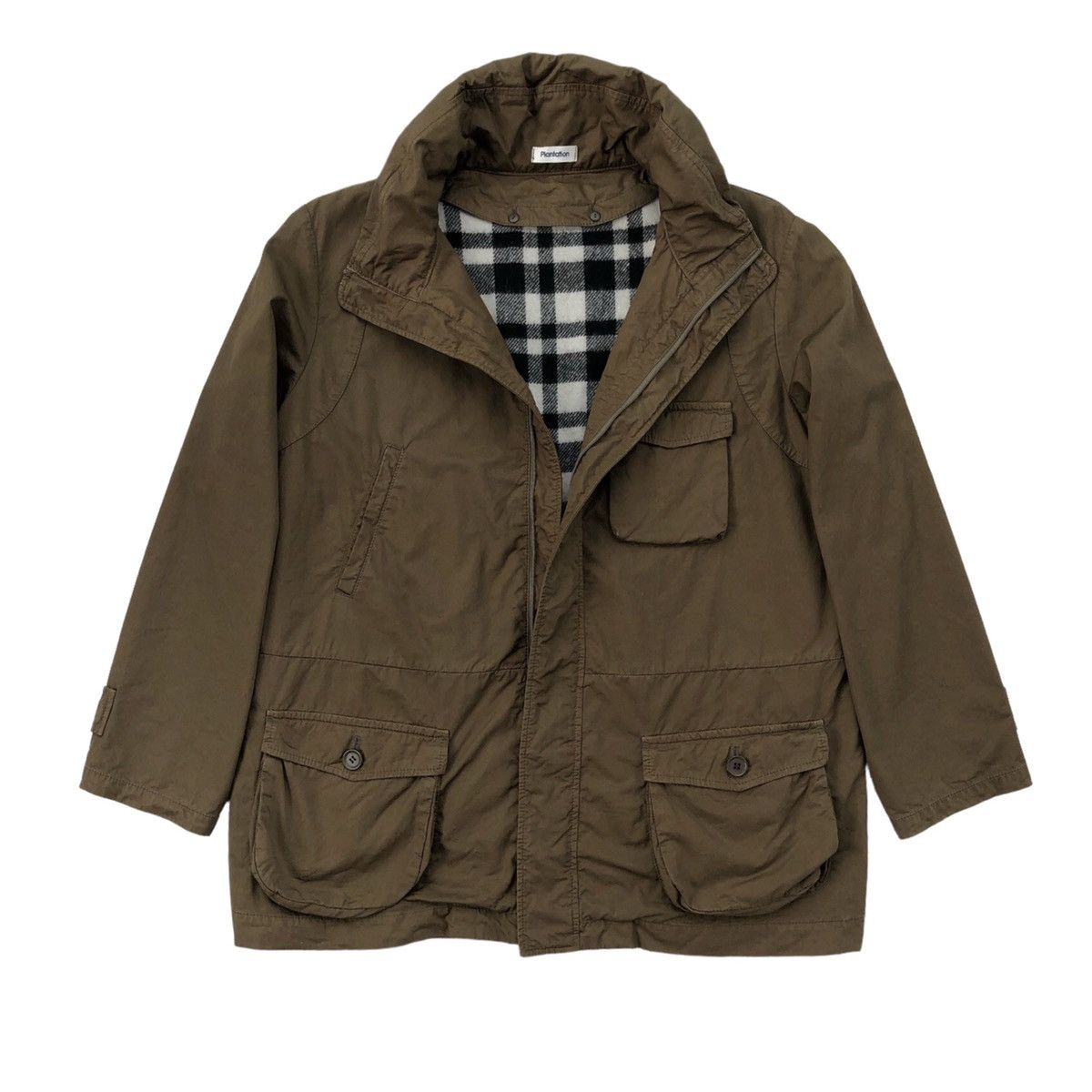 Issey Miyake Plantation by Issey Miyake Cotton Warmer Jacket Size US M / EU 48-50 / 2 - 2 Thumbnail