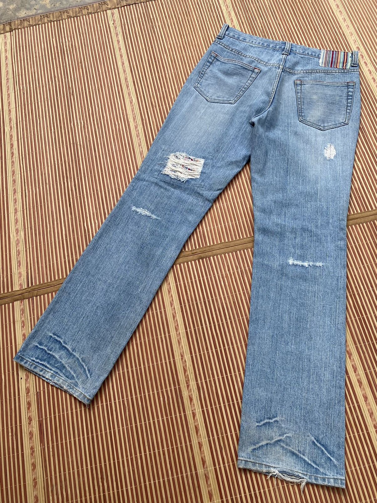 Vintage Vintage Big Shark Distressed Pant Size US 30 / EU 46 - 2 Thumbnail