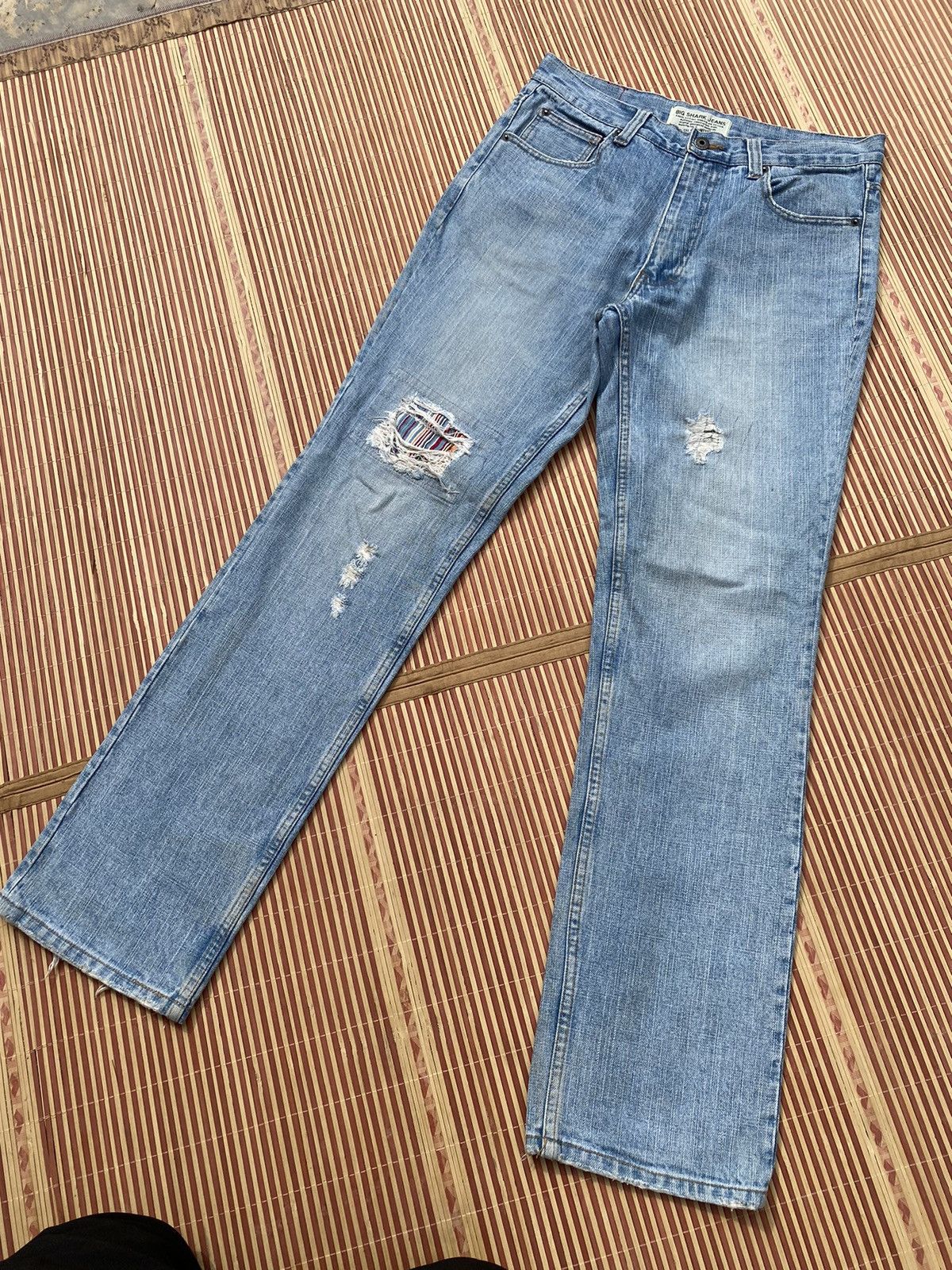 Vintage Big Shark Distressed Pant