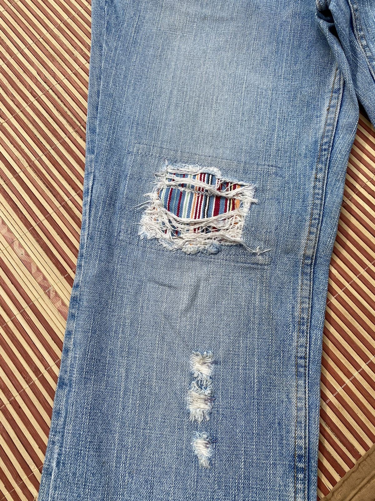 Vintage Vintage Big Shark Distressed Pant Size US 30 / EU 46 - 4 Thumbnail