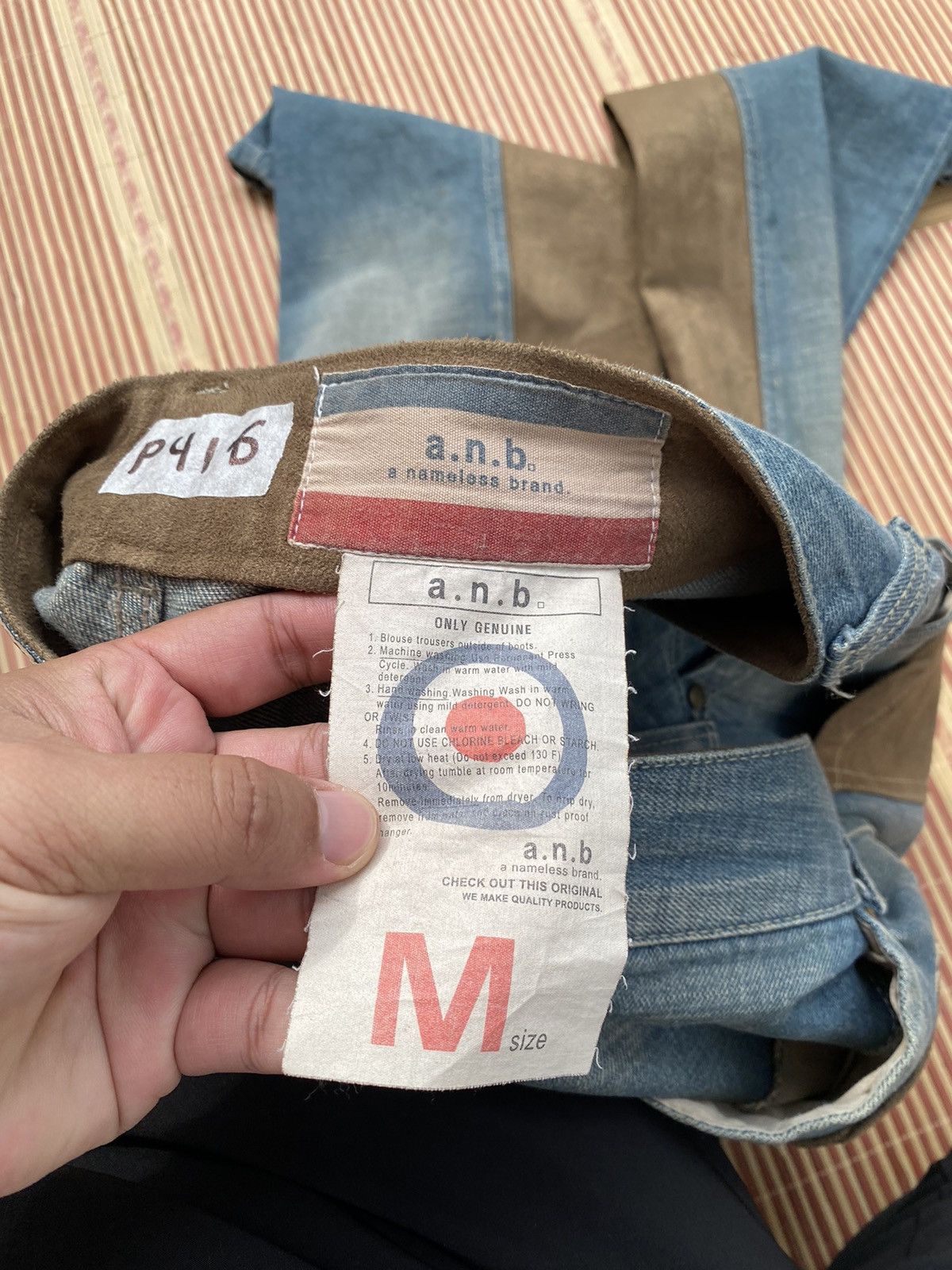 Japanese Brand ANB Bush Pant Style Pant Size US 31 - 12 Thumbnail