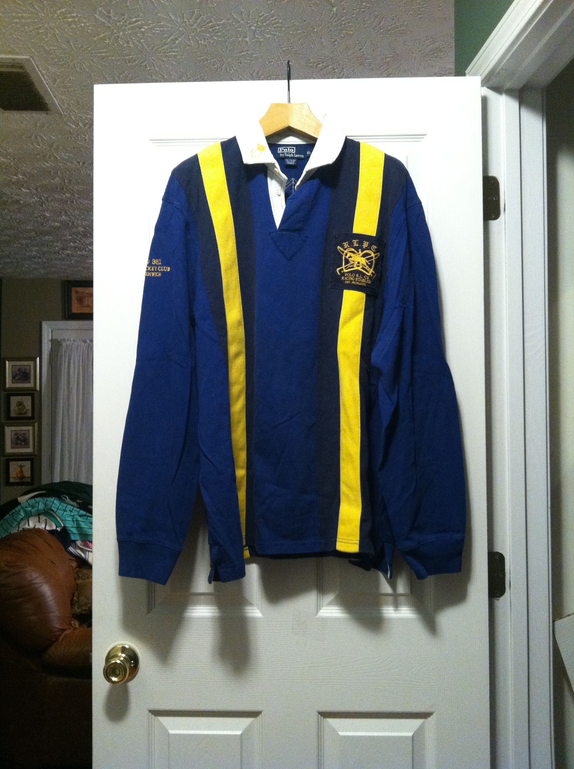Polo Ralph Lauren POLO RALPH LAUREN MENS POLO SHIRT SIZE: XL Size US XL / EU 56 / 4 - 4 Thumbnail