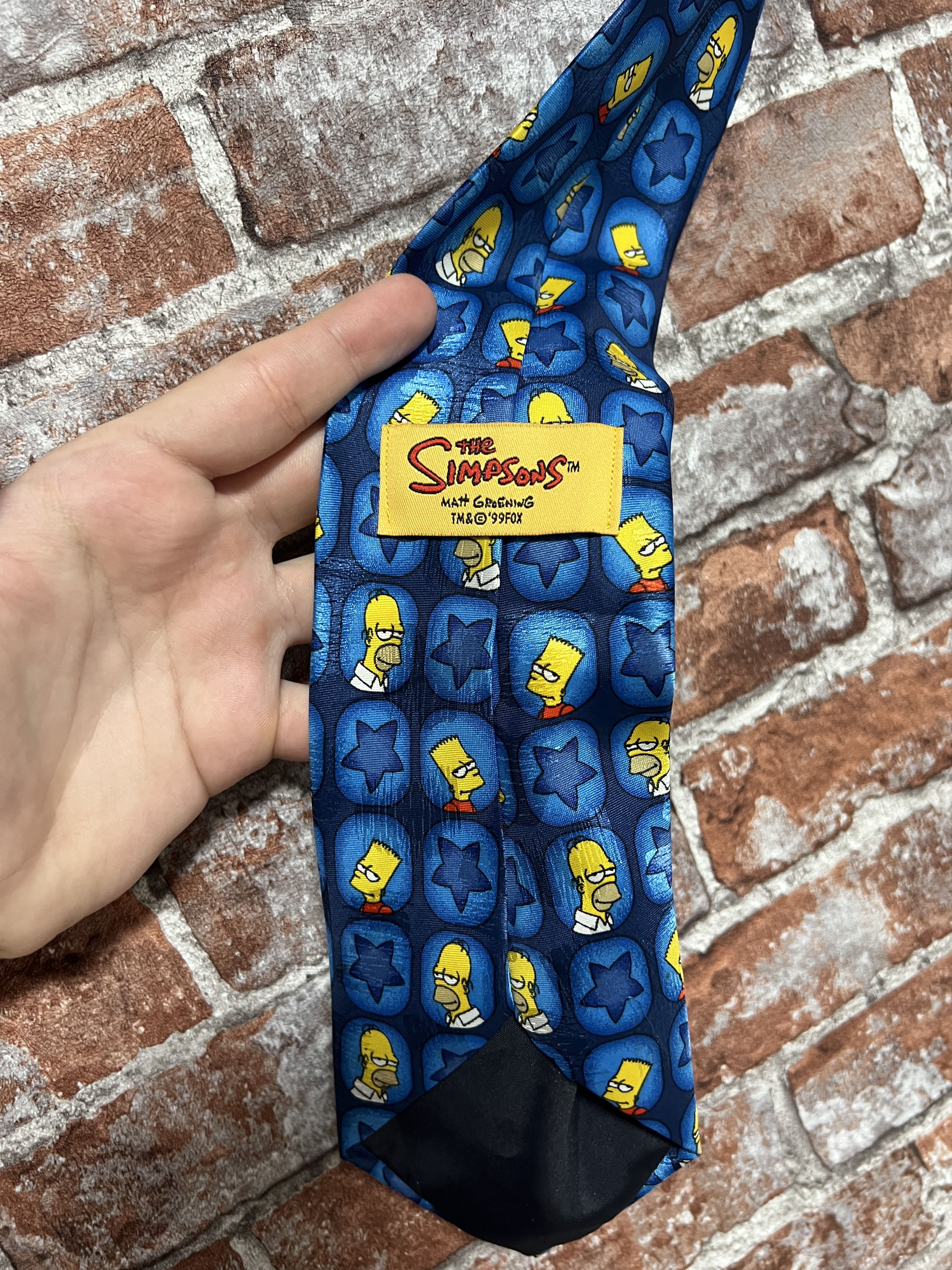 Other Vintage 1999 The Simpsons Homer Cartoon Movie Tie Size ONE SIZE - 3 Thumbnail