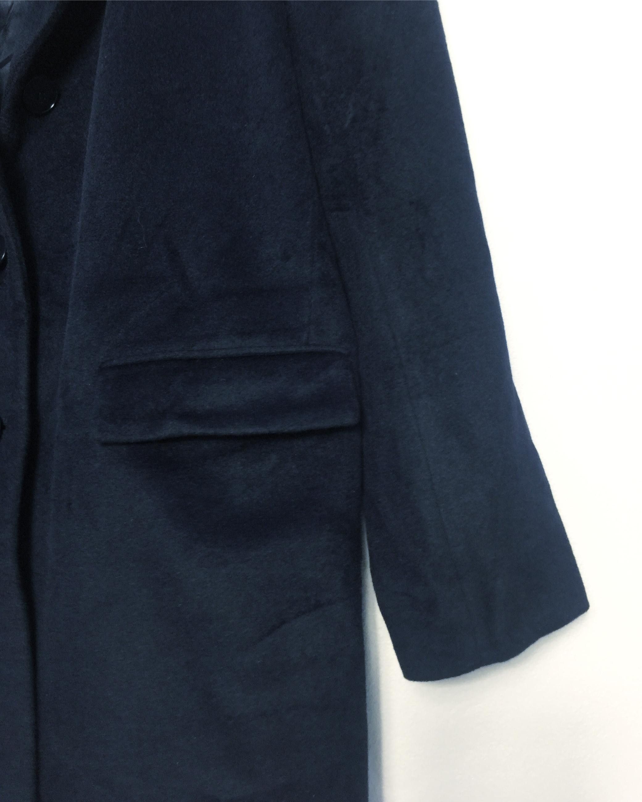Designer × Vintage × agnes b. Rare Vintage 90s Agnes B Paris Wool Overcoat Jacket Size US M / EU 48-50 / 2 - 5 Thumbnail