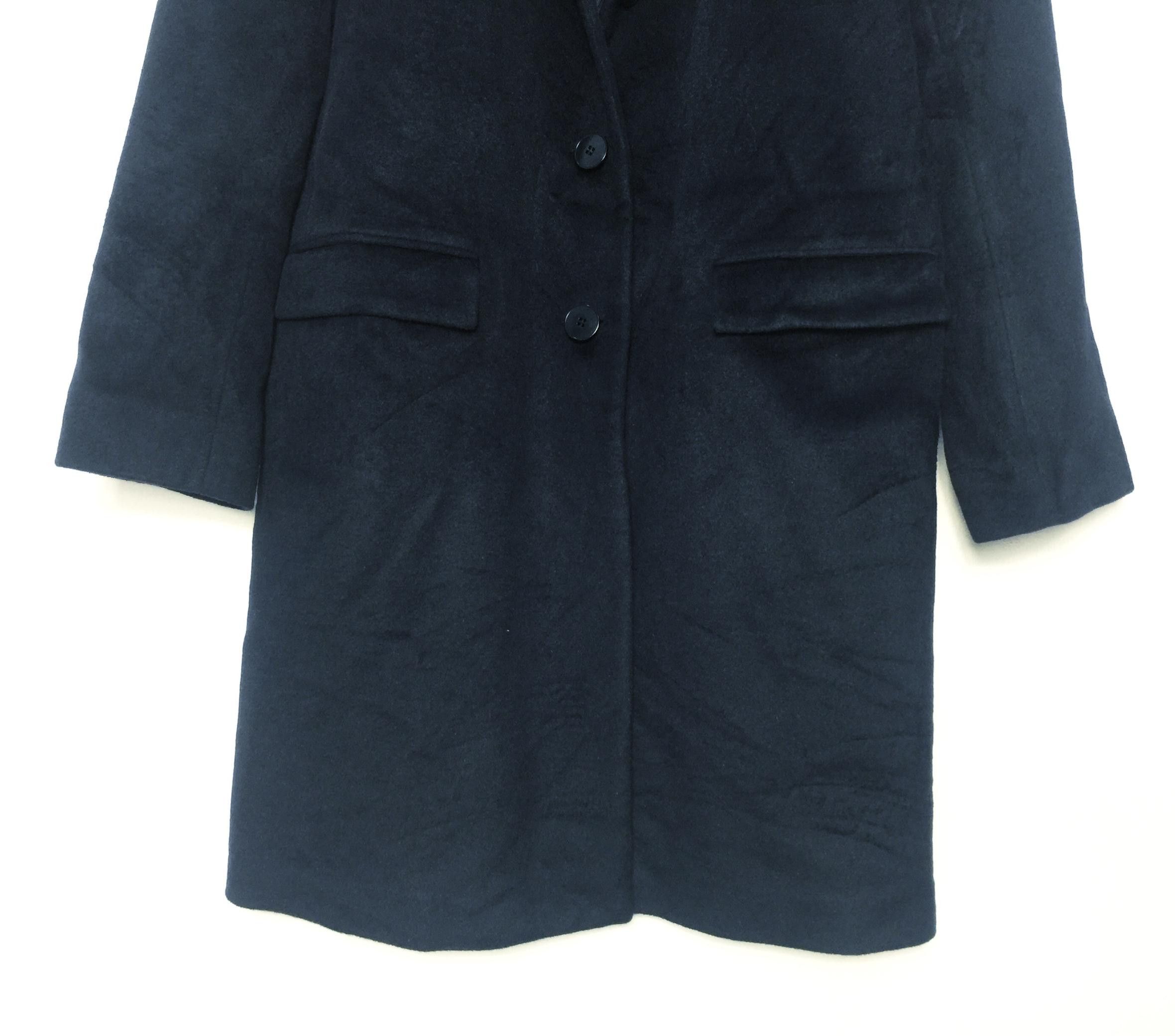Designer × Vintage × agnes b. Rare Vintage 90s Agnes B Paris Wool Overcoat Jacket Size US M / EU 48-50 / 2 - 3 Thumbnail