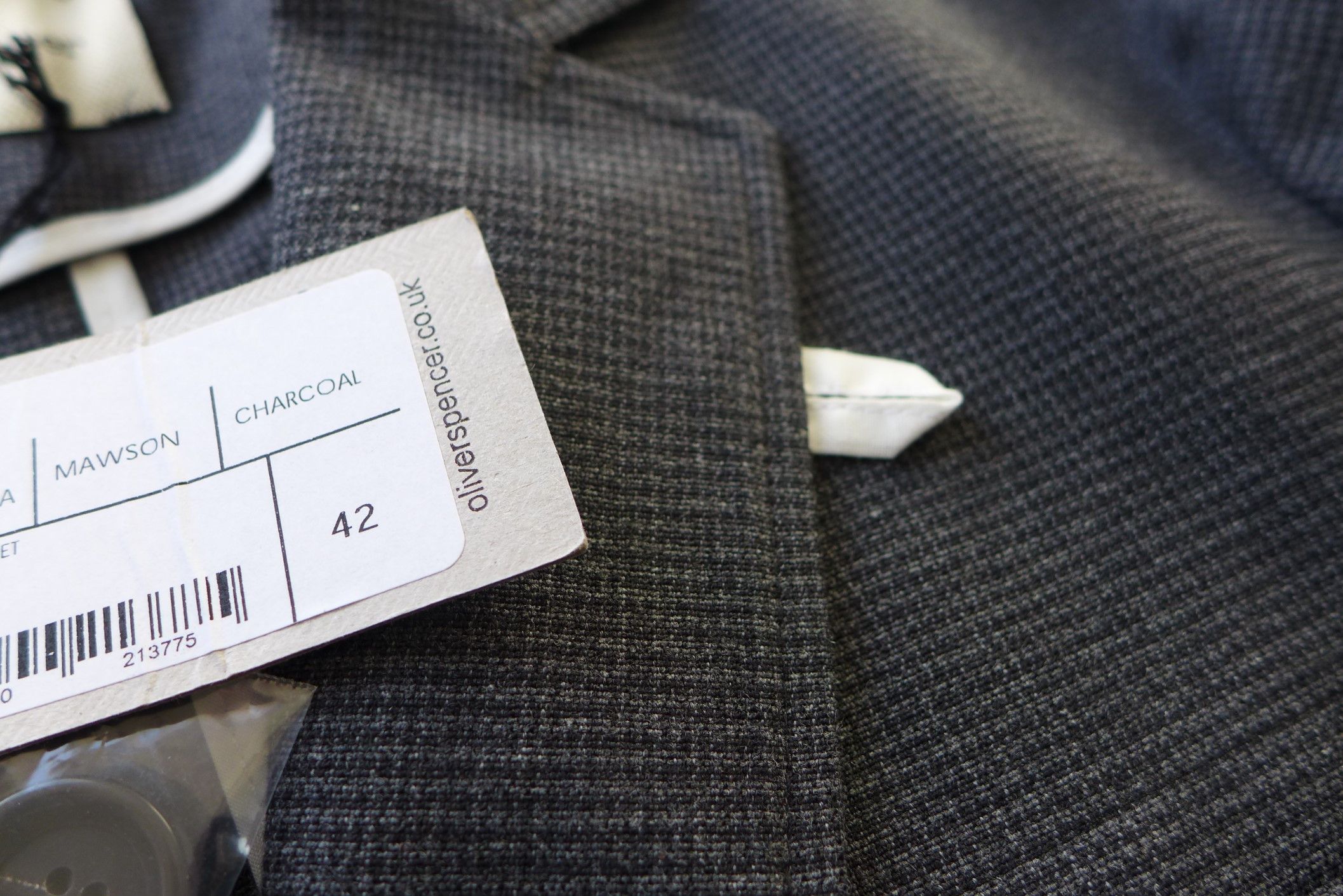Oliver Spencer Oliver Spencer Theobald Jacket - Mawson Charcoal Size US M / EU 48-50 / 2 - 12 Thumbnail