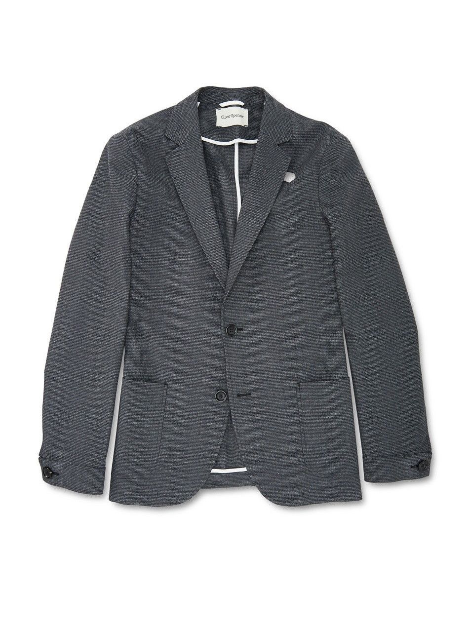 Oliver Spencer Oliver Spencer Theobald Jacket - Mawson Charcoal Size US M / EU 48-50 / 2 - 1 Thumbnail