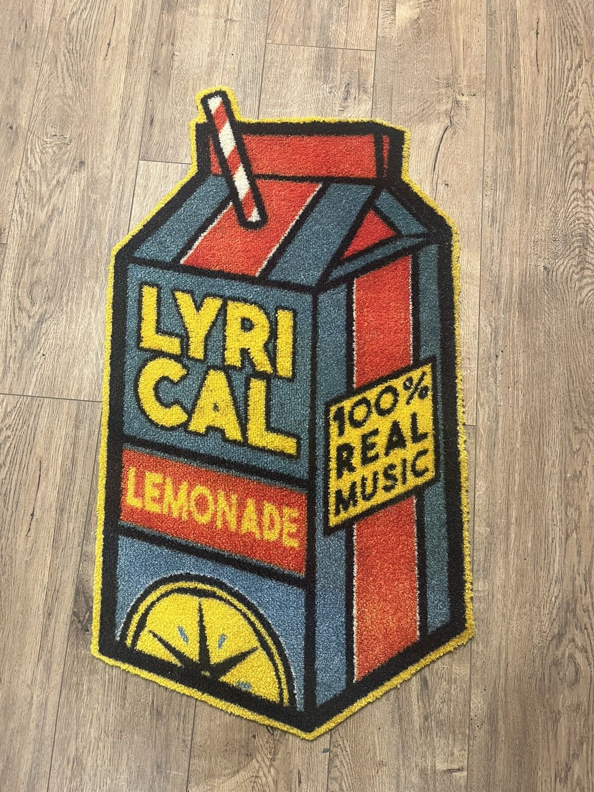 image of Lyrical Lemonade Gucci Rug in Blue, Men's