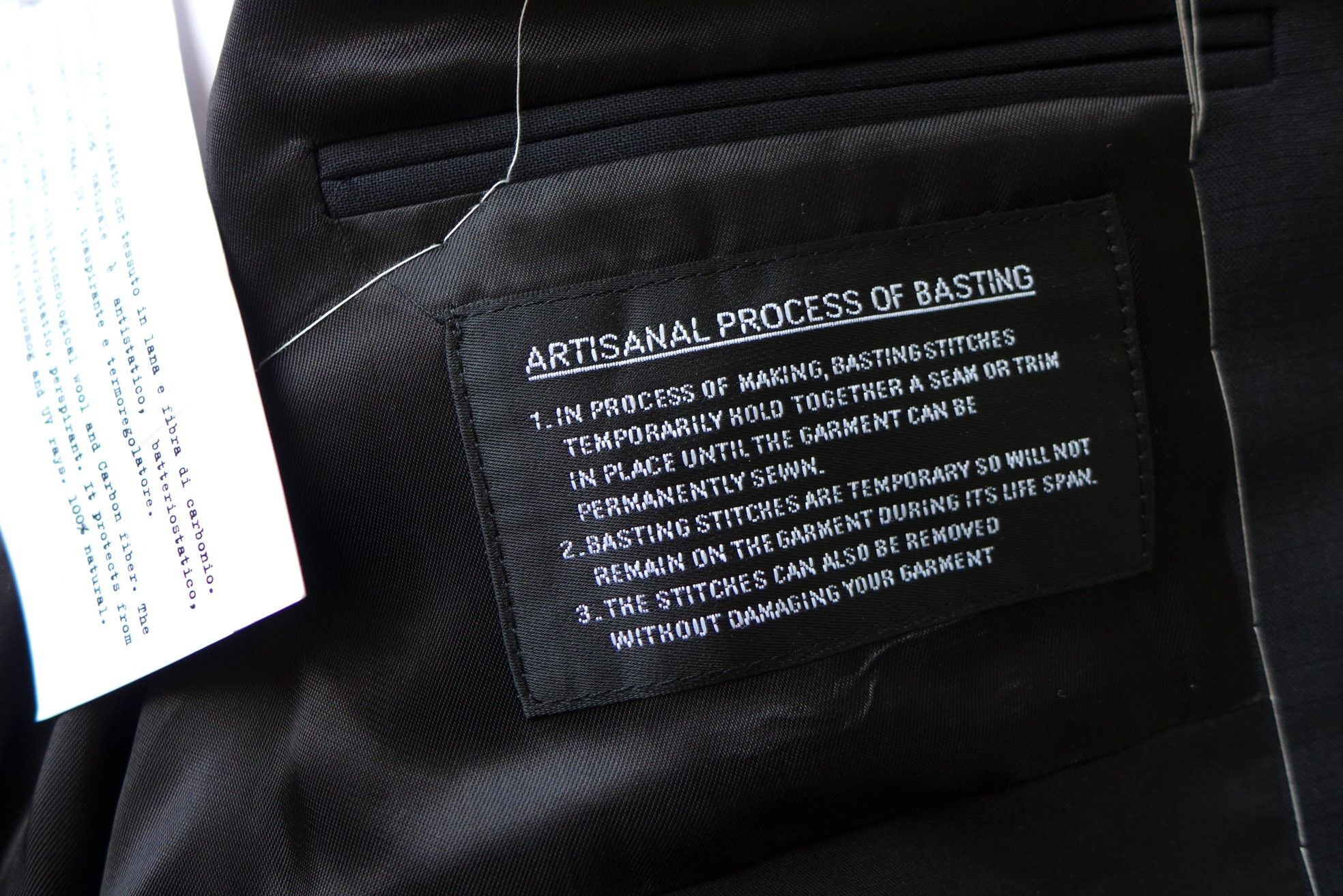 Maison Margiela Margiela SS17 Basting Stitch Jacket -- Navy Wool Size US S / EU 44-46 / 1 - 19 Thumbnail