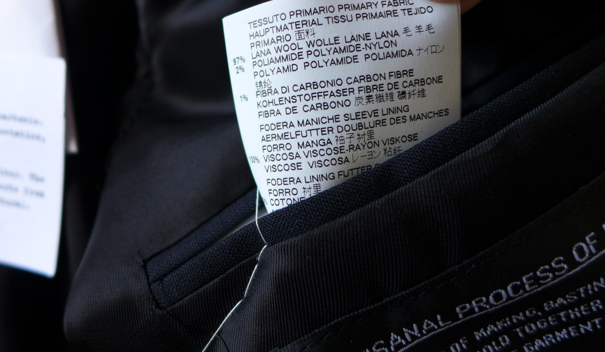 Maison Margiela Margiela SS17 Basting Stitch Jacket -- Navy Wool Size US S / EU 44-46 / 1 - 20 Thumbnail