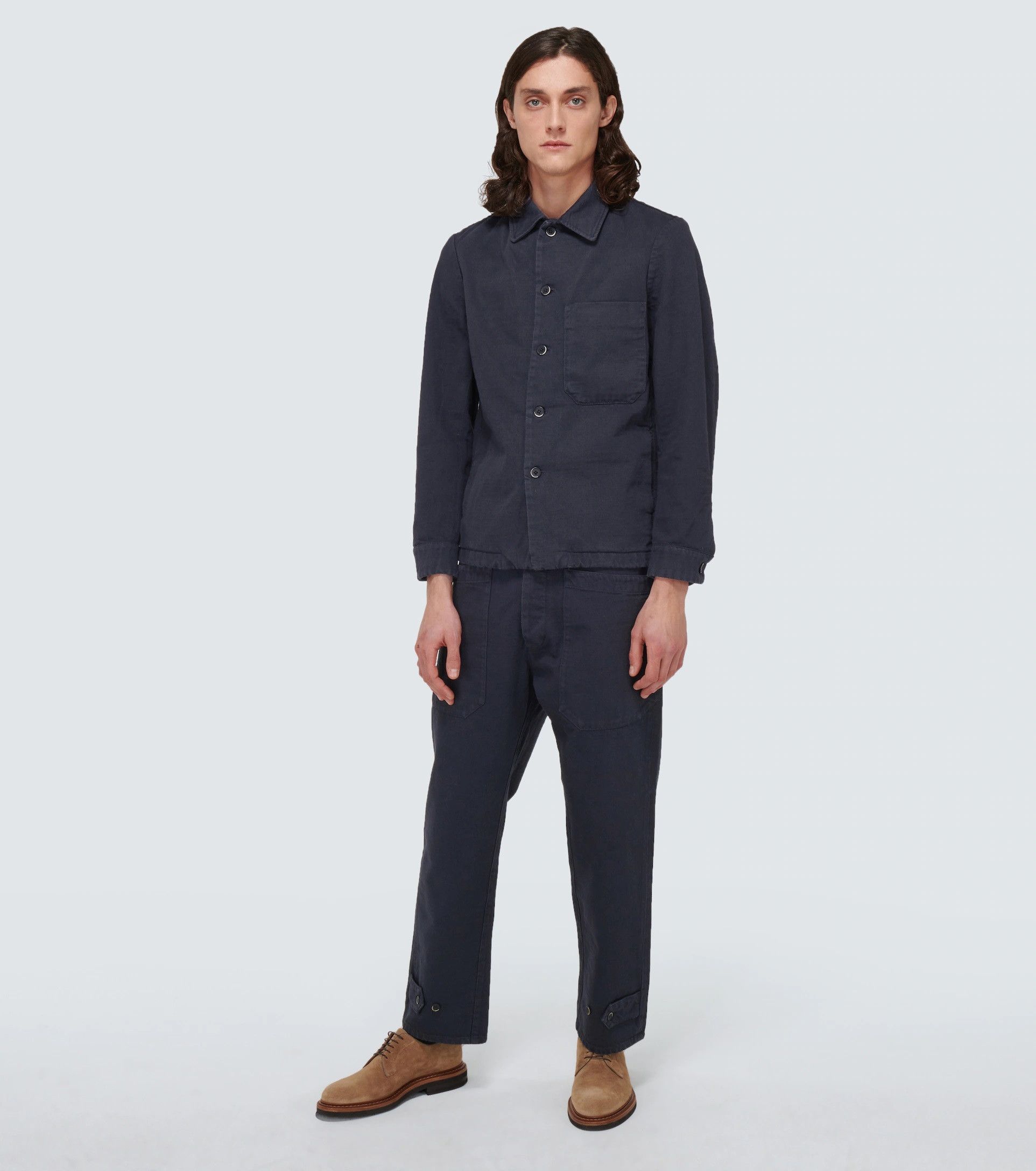 Barena Barena Rocheo Tober Overshirt Jacket - Navy - Size 48 Size US M / EU 48-50 / 2 - 5 Thumbnail