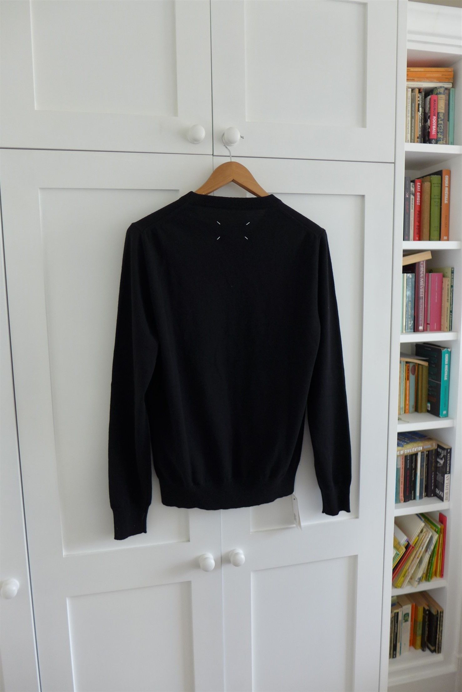 Maison Margiela Margiela Recycled Sweater - Black Cashmere Size US M / EU 48-50 / 2 - 5 Thumbnail