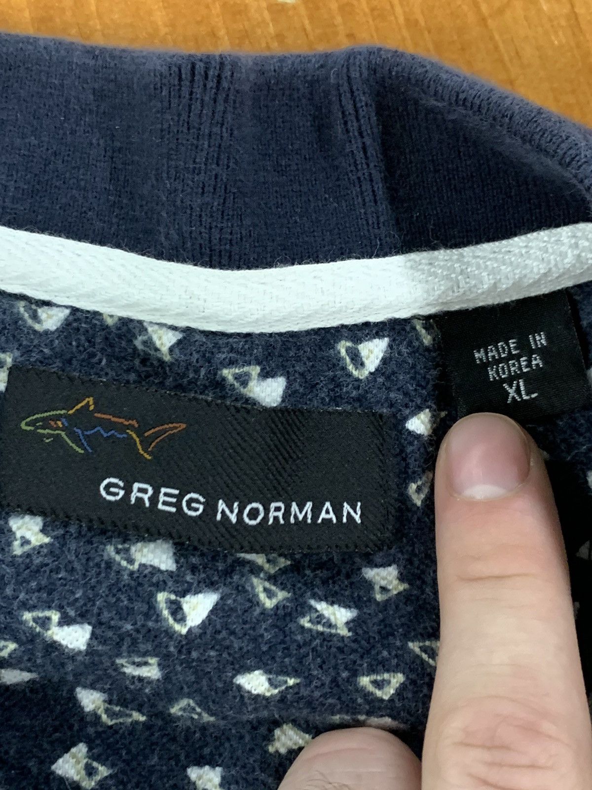 Vintage Vintage Greg Norman All Over Polo Shirt Size US XL / EU 56 / 4 - 3 Thumbnail