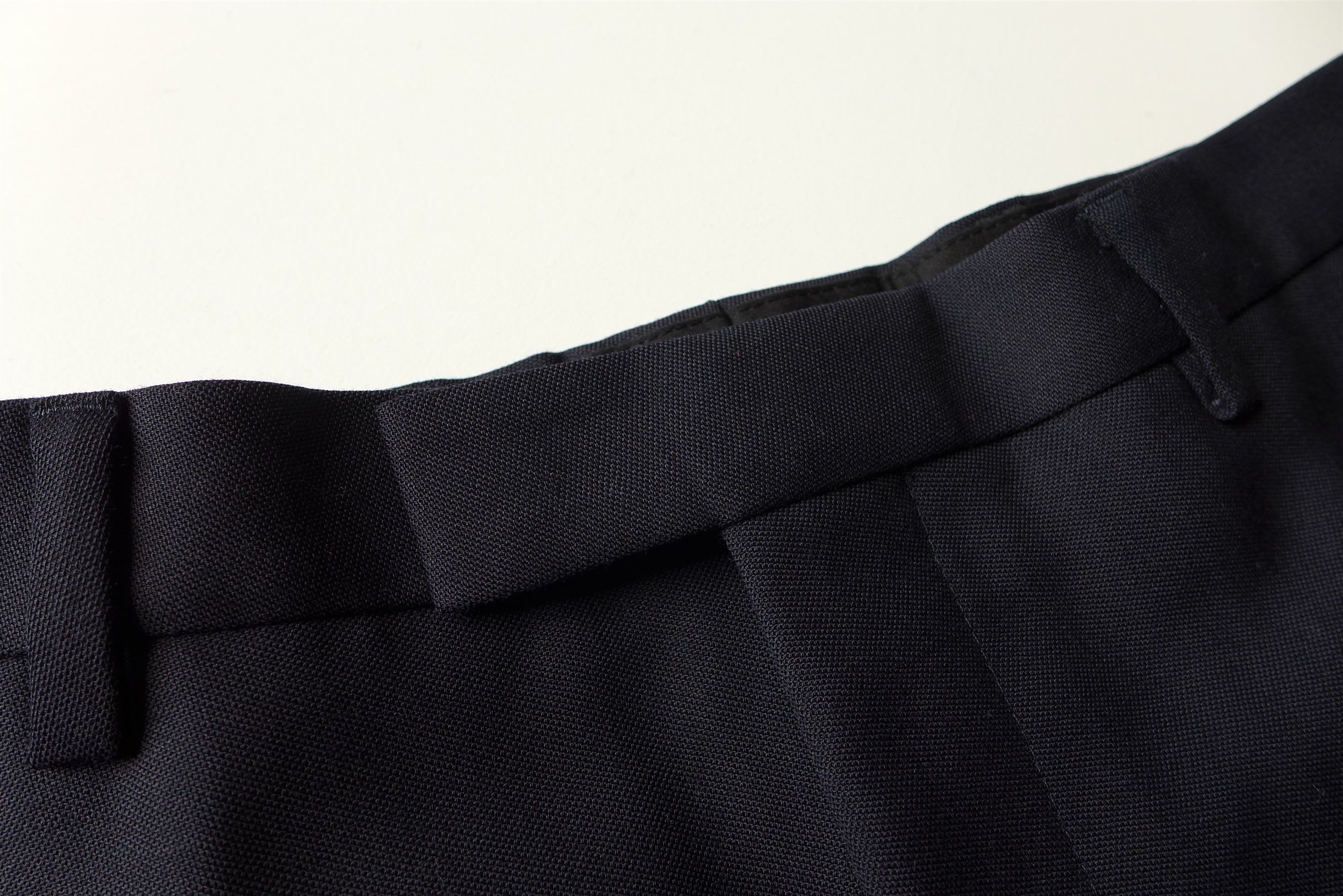 Dries Van Noten Dries *Slim Fit* Kenneth Single-Breasted Suit - Navy Wool Size 50S - 20 Thumbnail