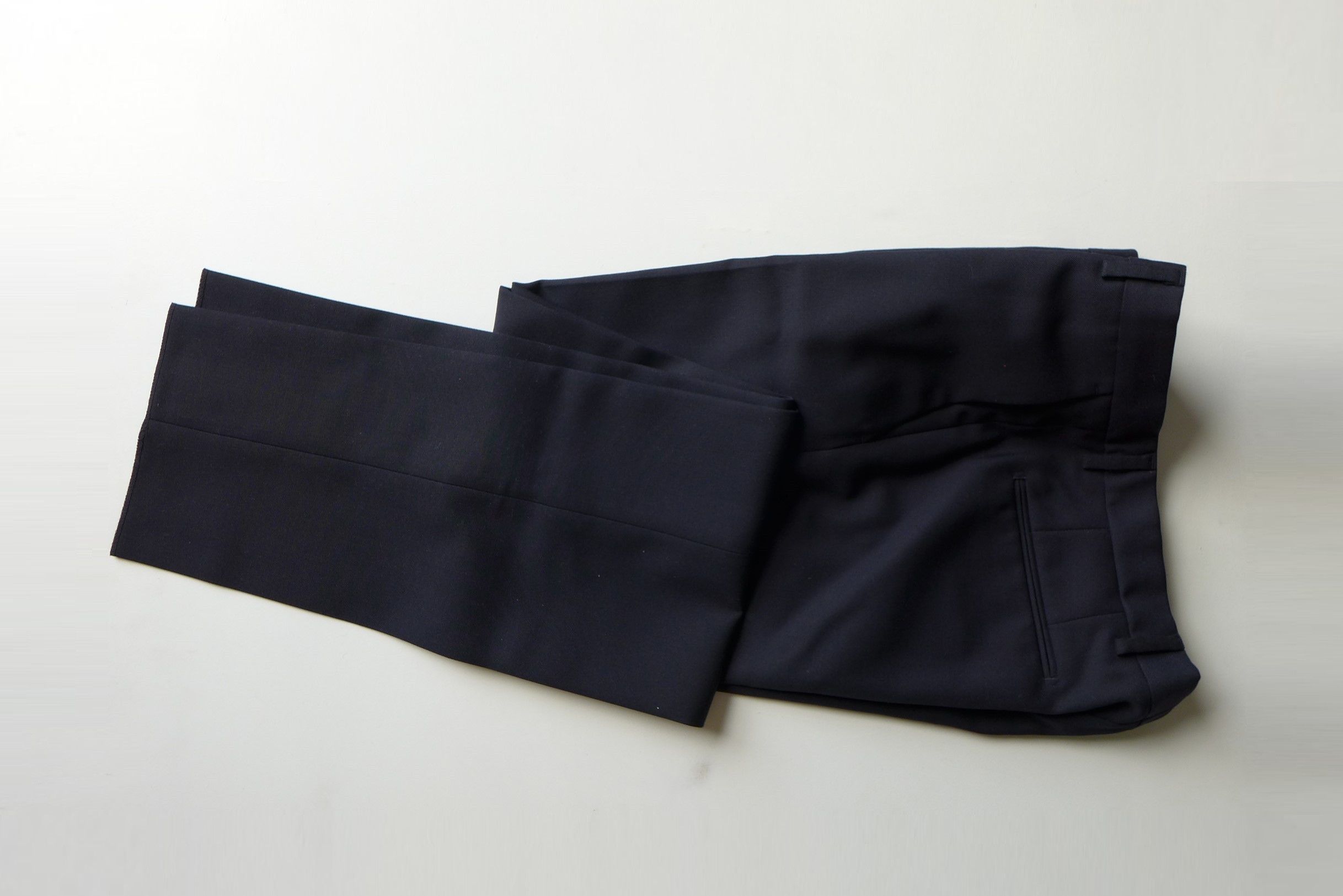 Dries Van Noten Dries *Slim Fit* Kenneth Single-Breasted Suit - Navy Wool Size 50S - 15 Thumbnail