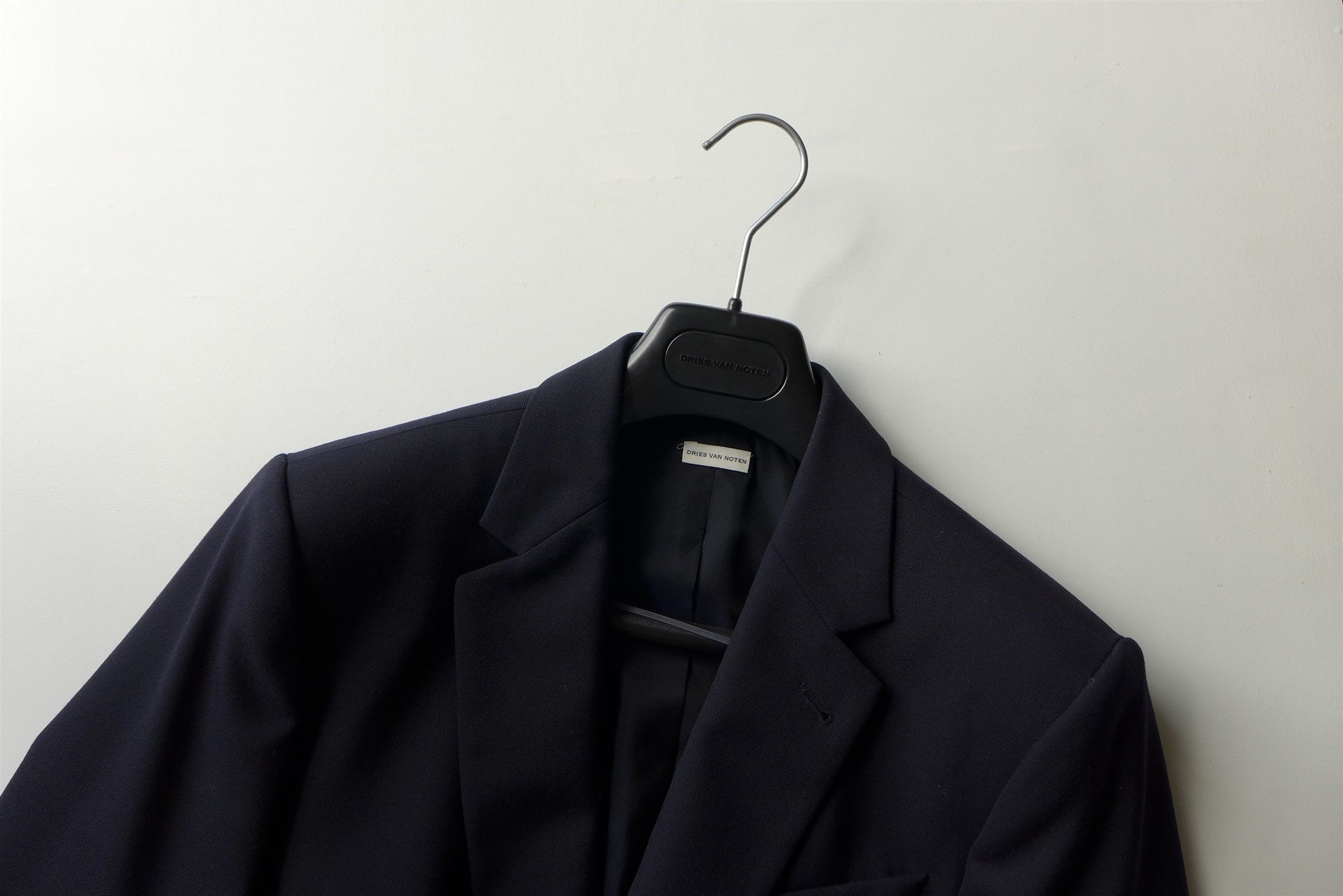 Dries Van Noten Dries *Slim Fit* Kenneth Single-Breasted Suit - Navy Wool Size 50S - 8 Thumbnail